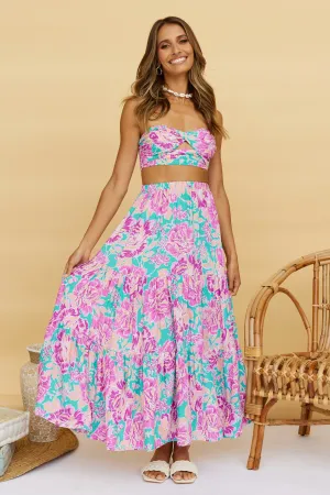 Ashland Maxi Skirt Purple