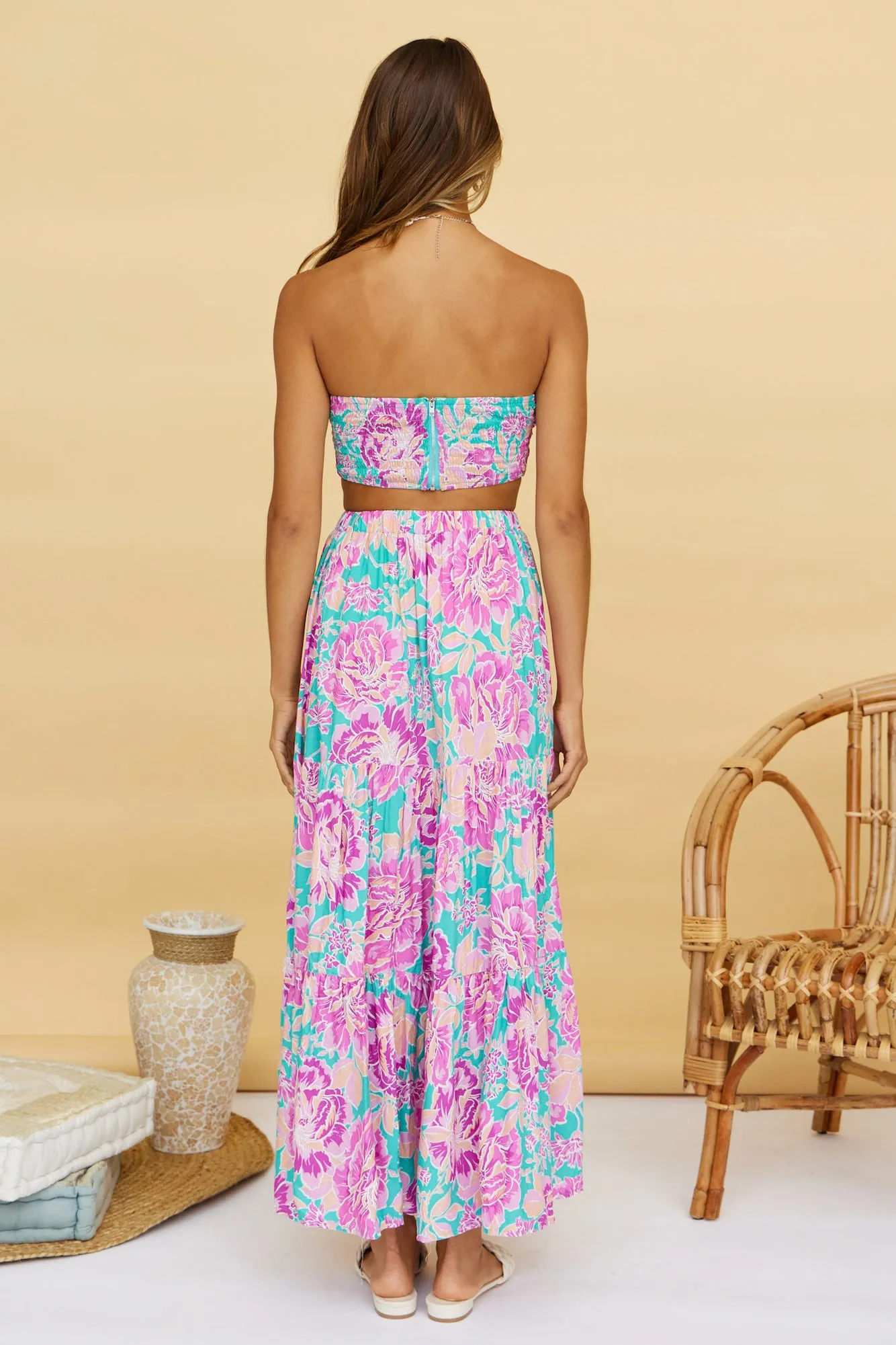 Ashland Maxi Skirt Purple