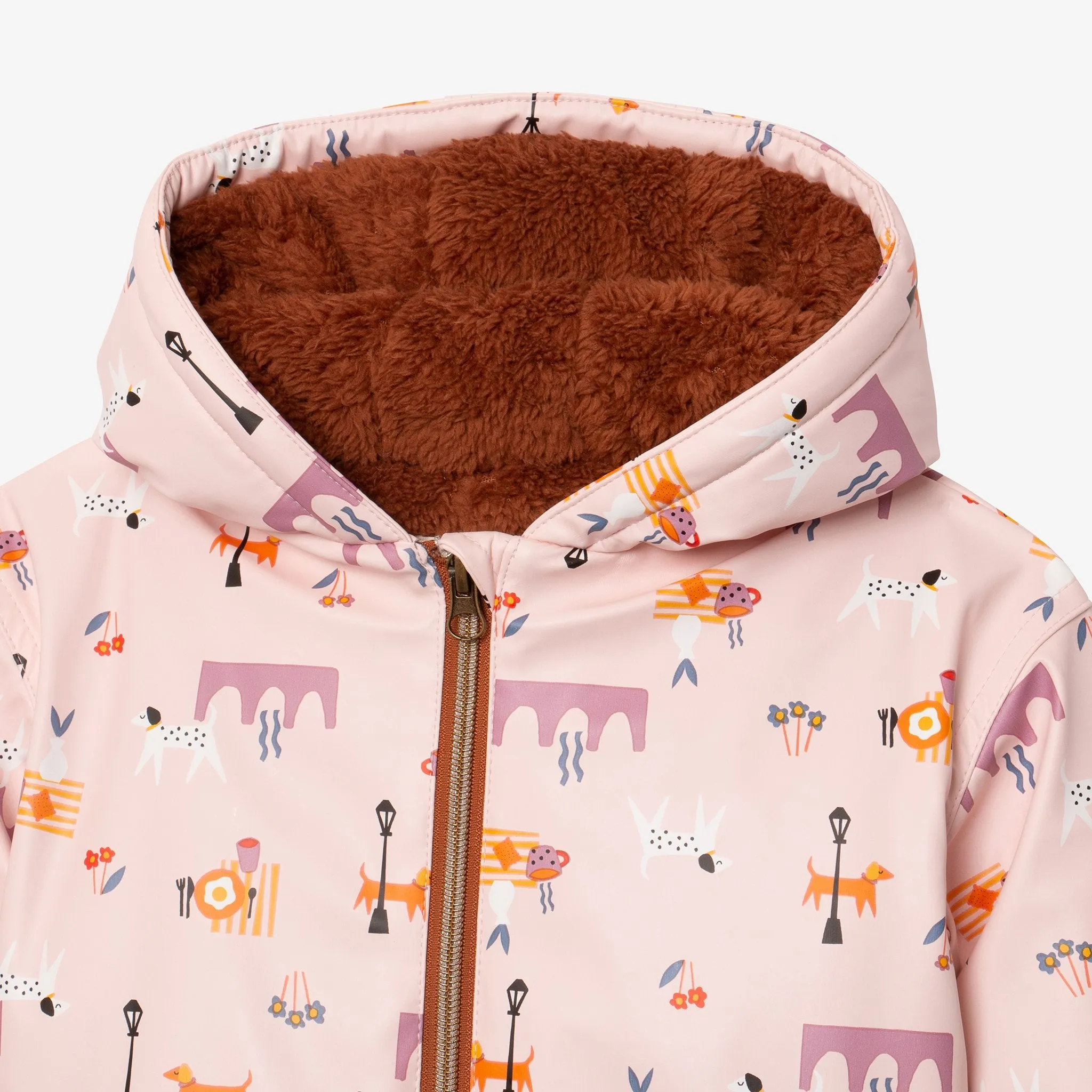 Baby girl parka