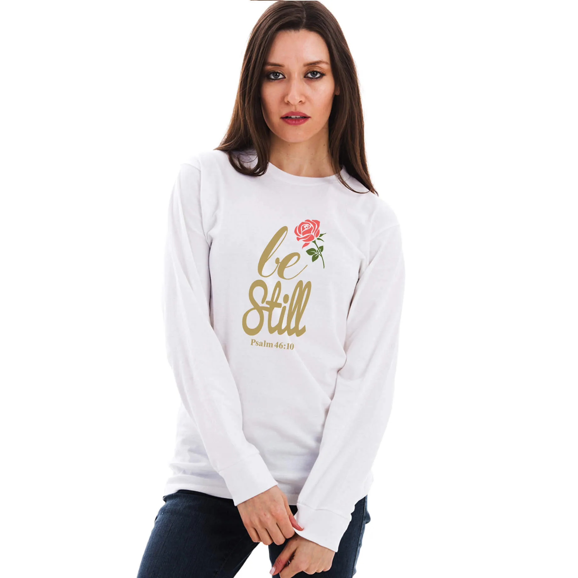 Be Still Unisex Long Sleeve T Shirt