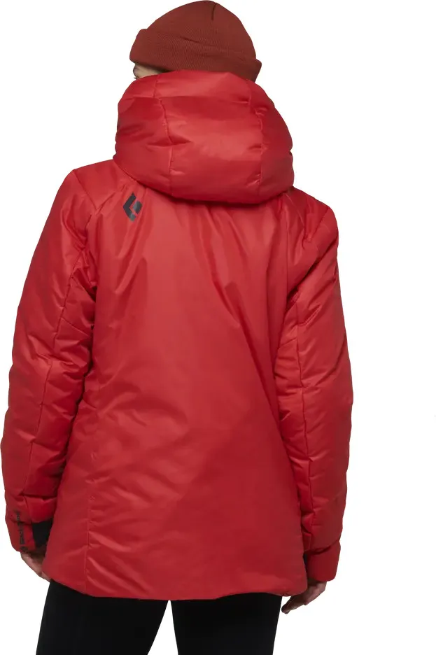 Black Diamond Women&#x27;s Belay Parka Coral Red | Buy Black Diamond Women&#x27;s Belay Parka Coral Red here | Outnorth