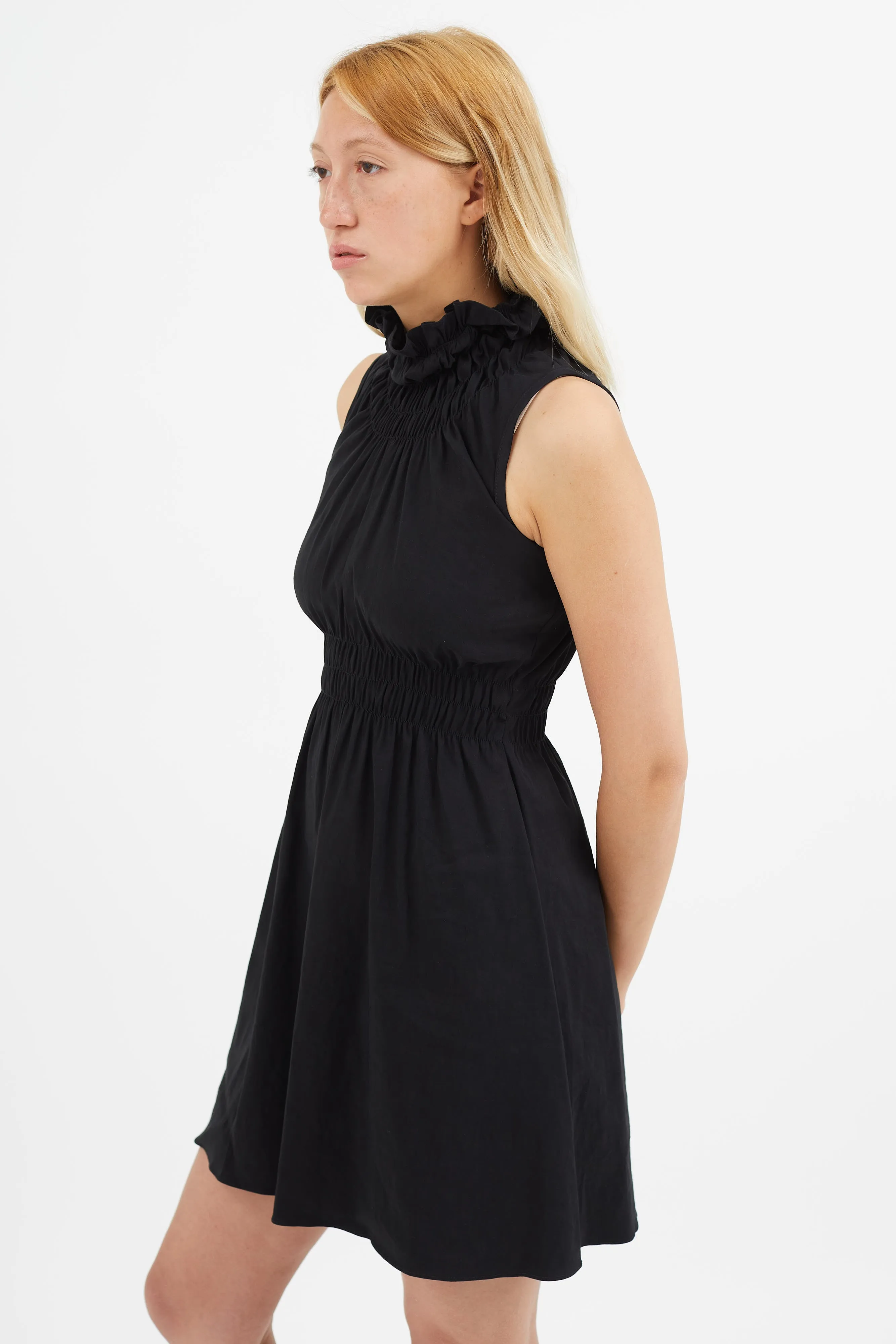Black Ossa Turtleneck Dress