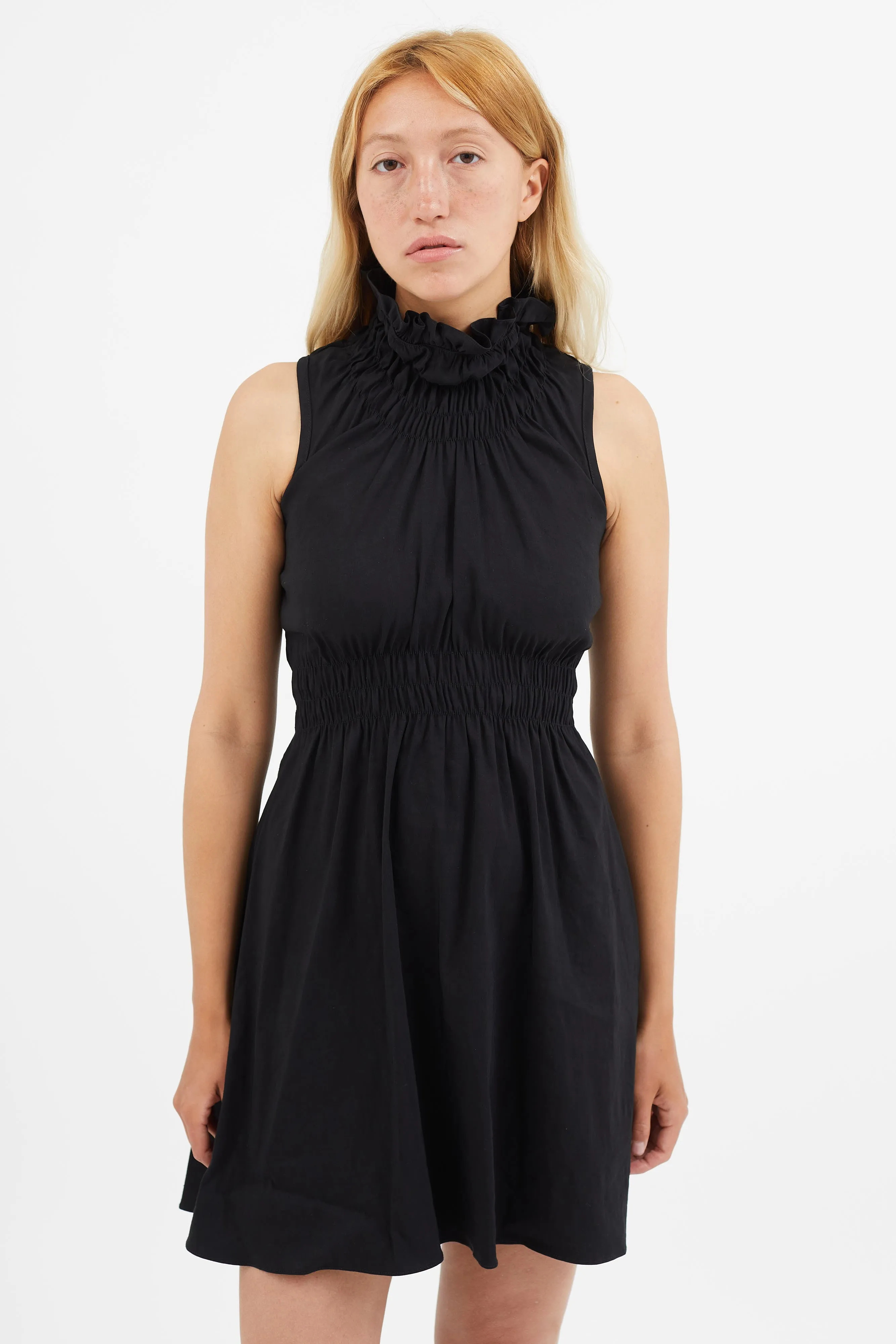 Black Ossa Turtleneck Dress