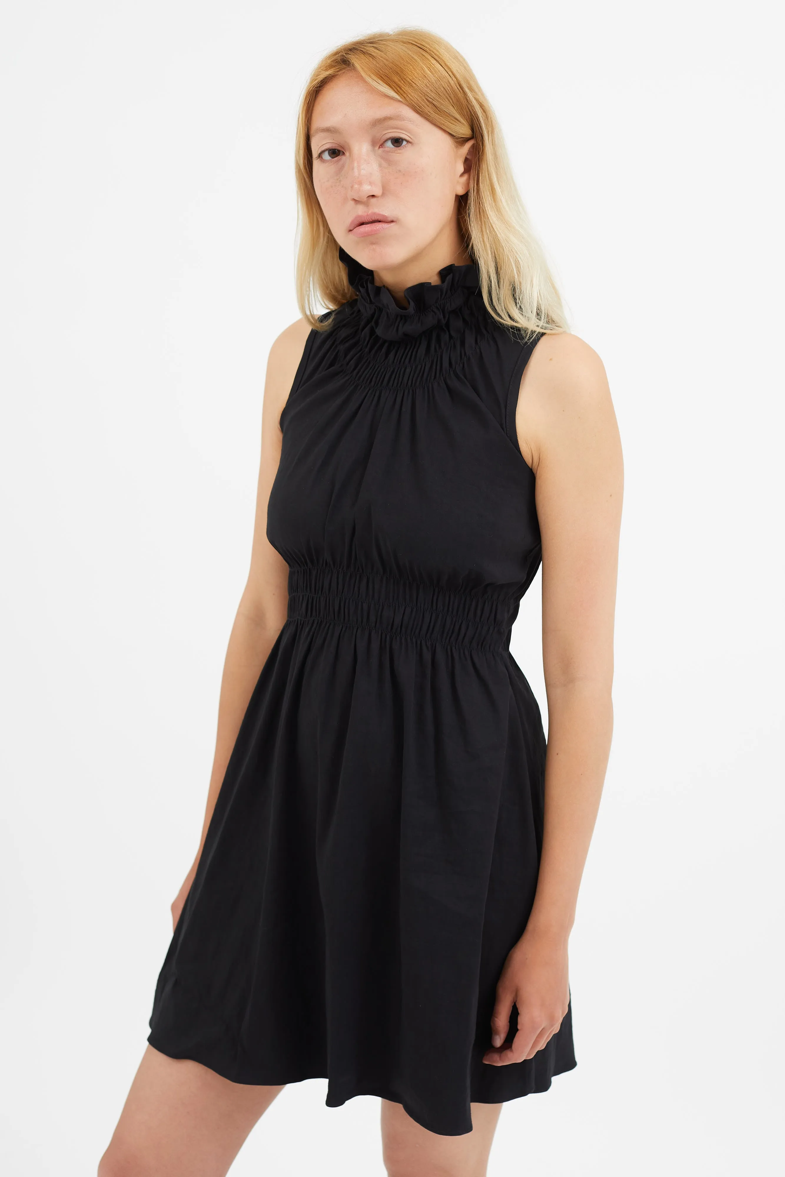 Black Ossa Turtleneck Dress