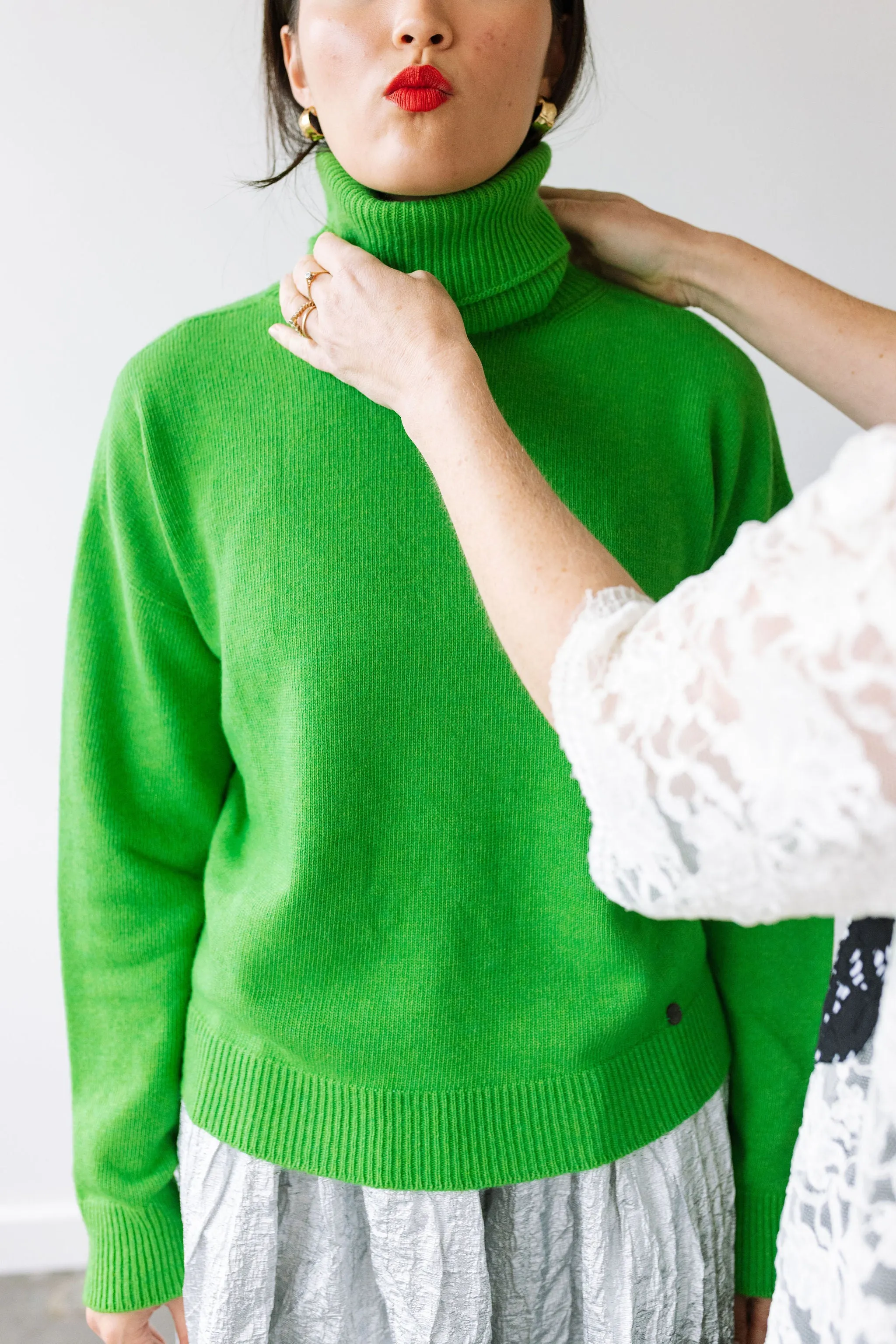 Deborah Sweater (Aloe)