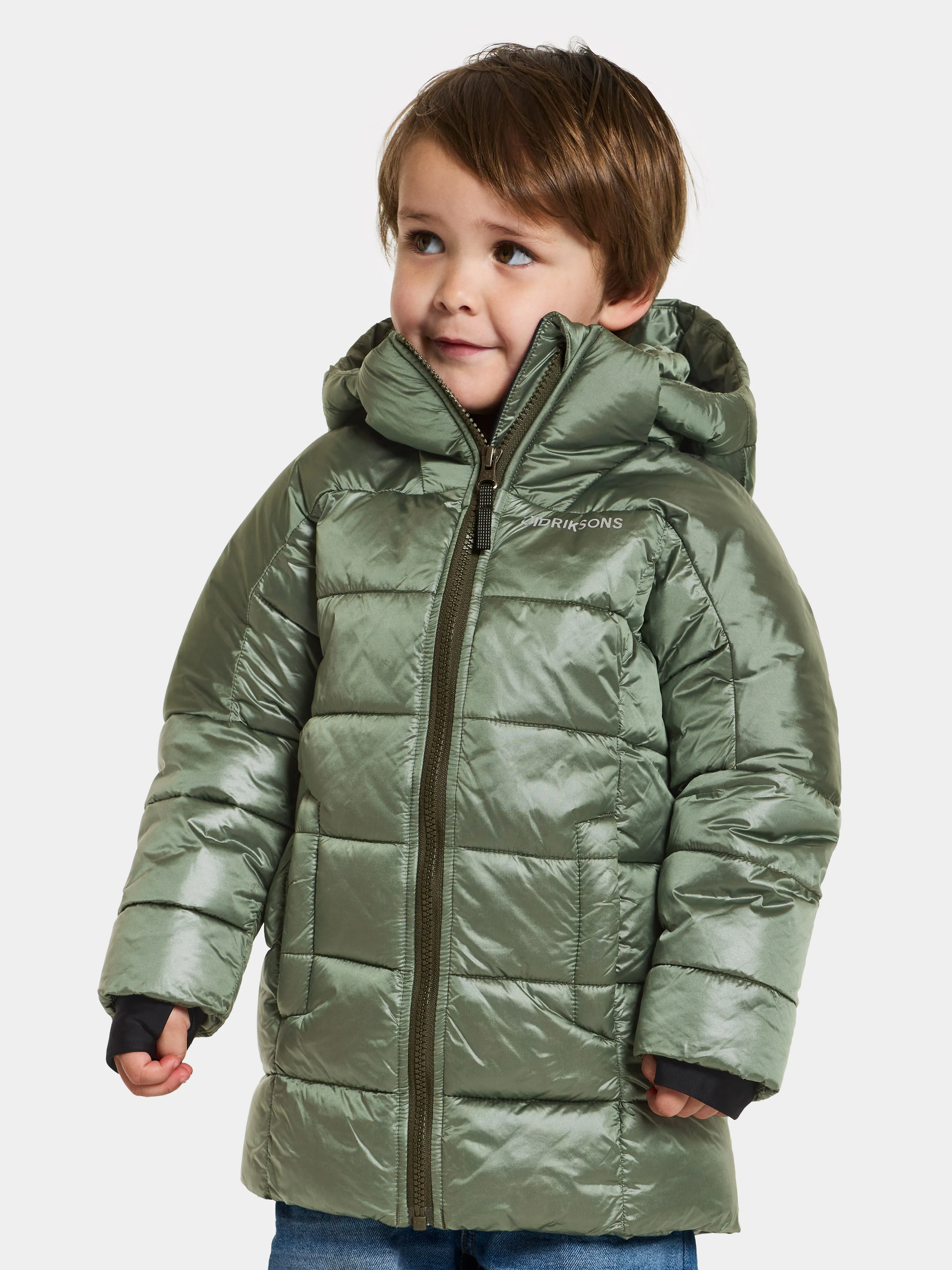 Didriksons Kids&#x27; Tajgan Parka Deep Green | Buy Didriksons Kids&#x27; Tajgan Parka Deep Green here | Outnorth