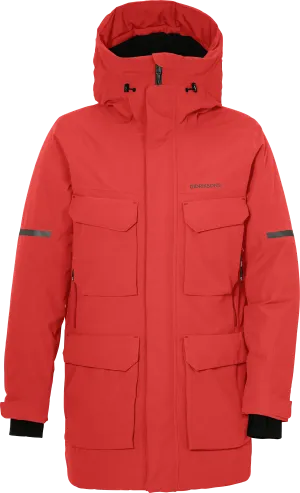 Didriksons Men&#x27;s Drew Parka 7 Pomme Red | Buy Didriksons Men&#x27;s Drew Parka 7 Pomme Red here | Outnorth