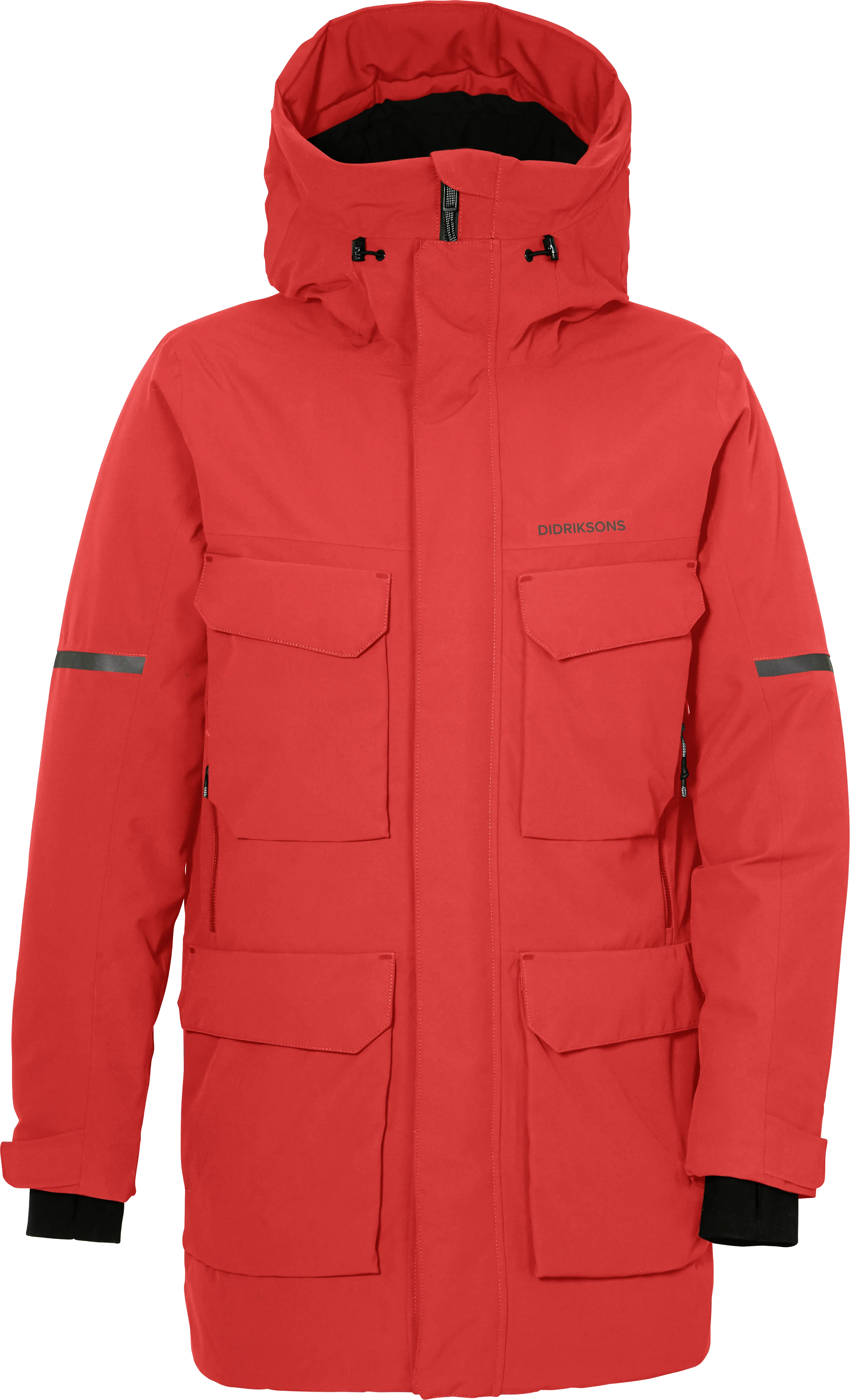 Didriksons Men&#x27;s Drew Parka 7 Pomme Red | Buy Didriksons Men&#x27;s Drew Parka 7 Pomme Red here | Outnorth