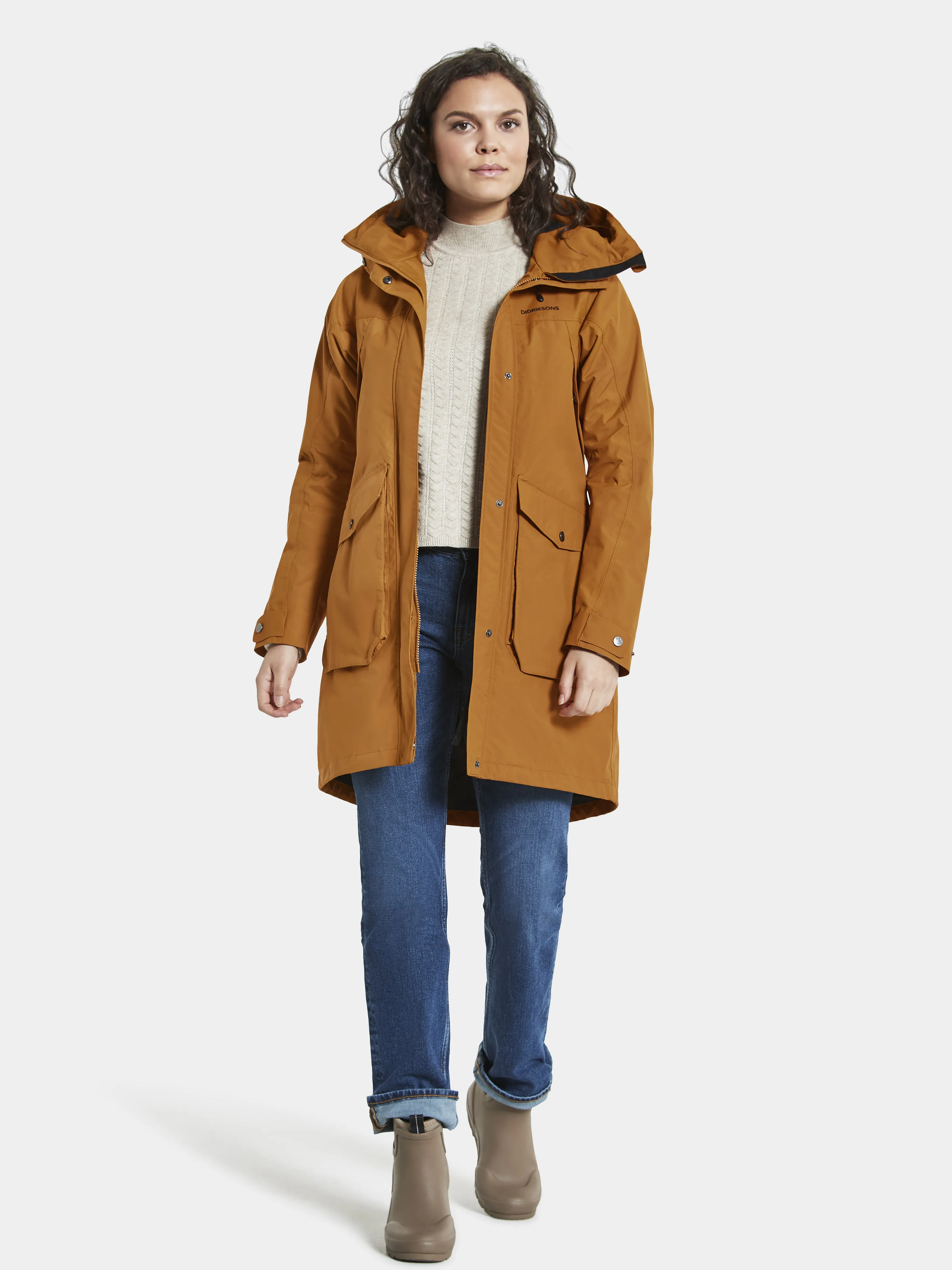Didriksons Thelma Women&#x27;s Parka 8 Cayenne | Buy Didriksons Thelma Women&#x27;s Parka 8 Cayenne here | Outnorth