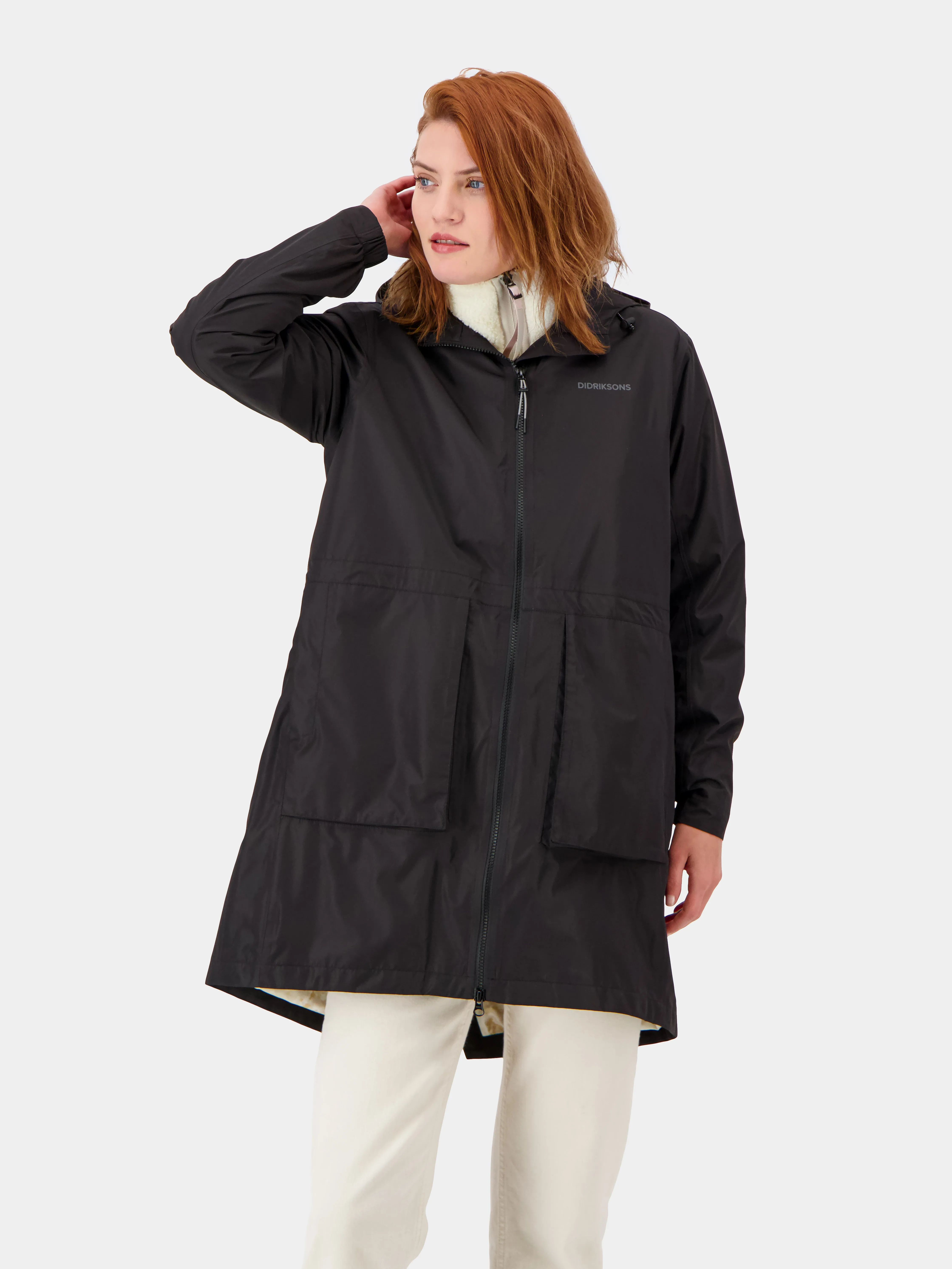 Didriksons Women&#x27;s Bella Parka 2 Black | Buy Didriksons Women&#x27;s Bella Parka 2 Black here | Outnorth