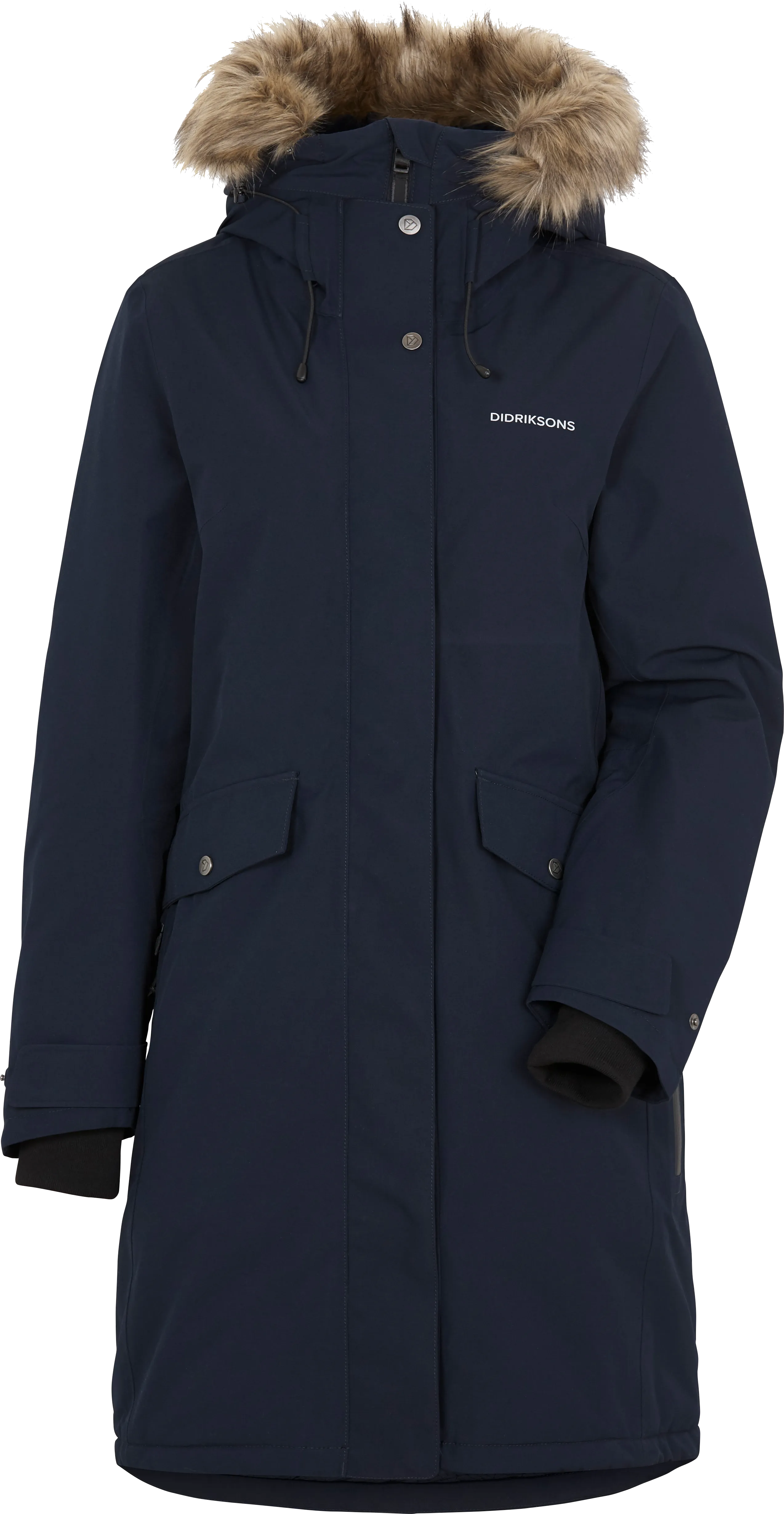 Didriksons Women&#x27;s Erika Parka 3 Dark Night Blue | Buy Didriksons Women&#x27;s Erika Parka 3 Dark Night Blue here | Outnorth