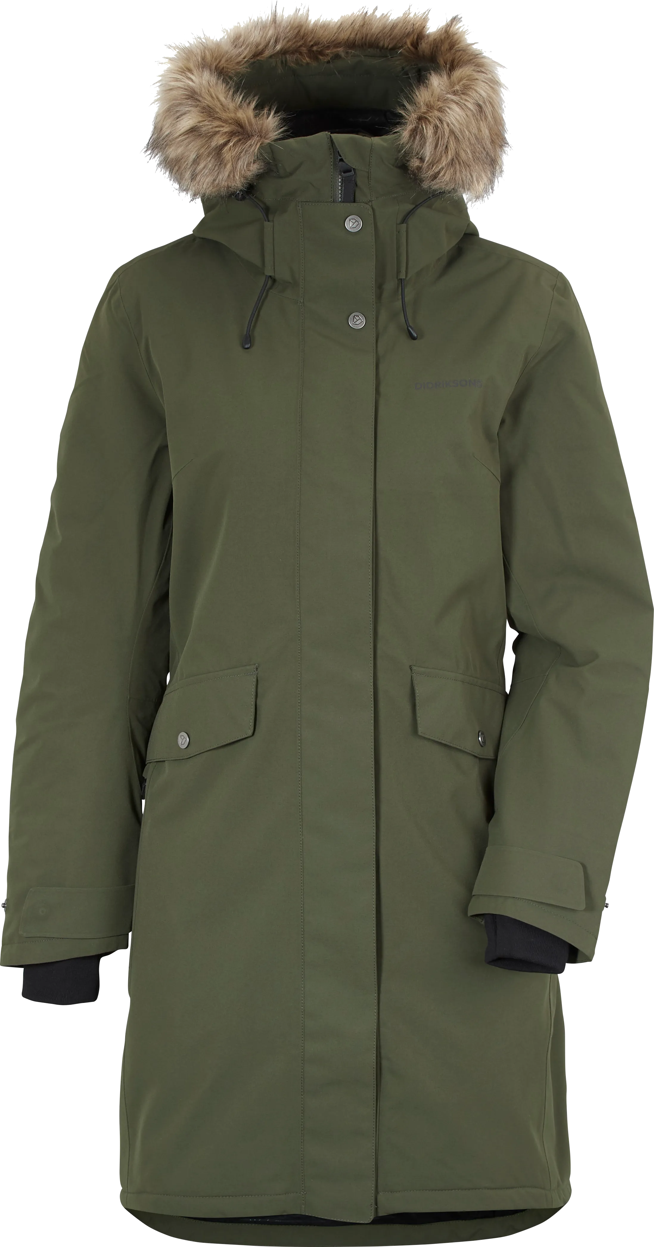 Didriksons Women&#x27;s Erika Parka 3 Deep Green | Buy Didriksons Women&#x27;s Erika Parka 3 Deep Green here | Outnorth