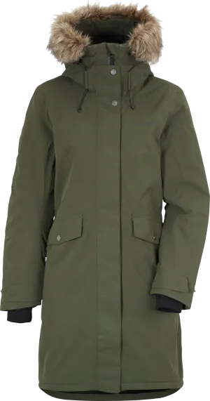 Didriksons Women&#x27;s Erika Parka 3 Deep Green | Buy Didriksons Women&#x27;s Erika Parka 3 Deep Green here | Outnorth