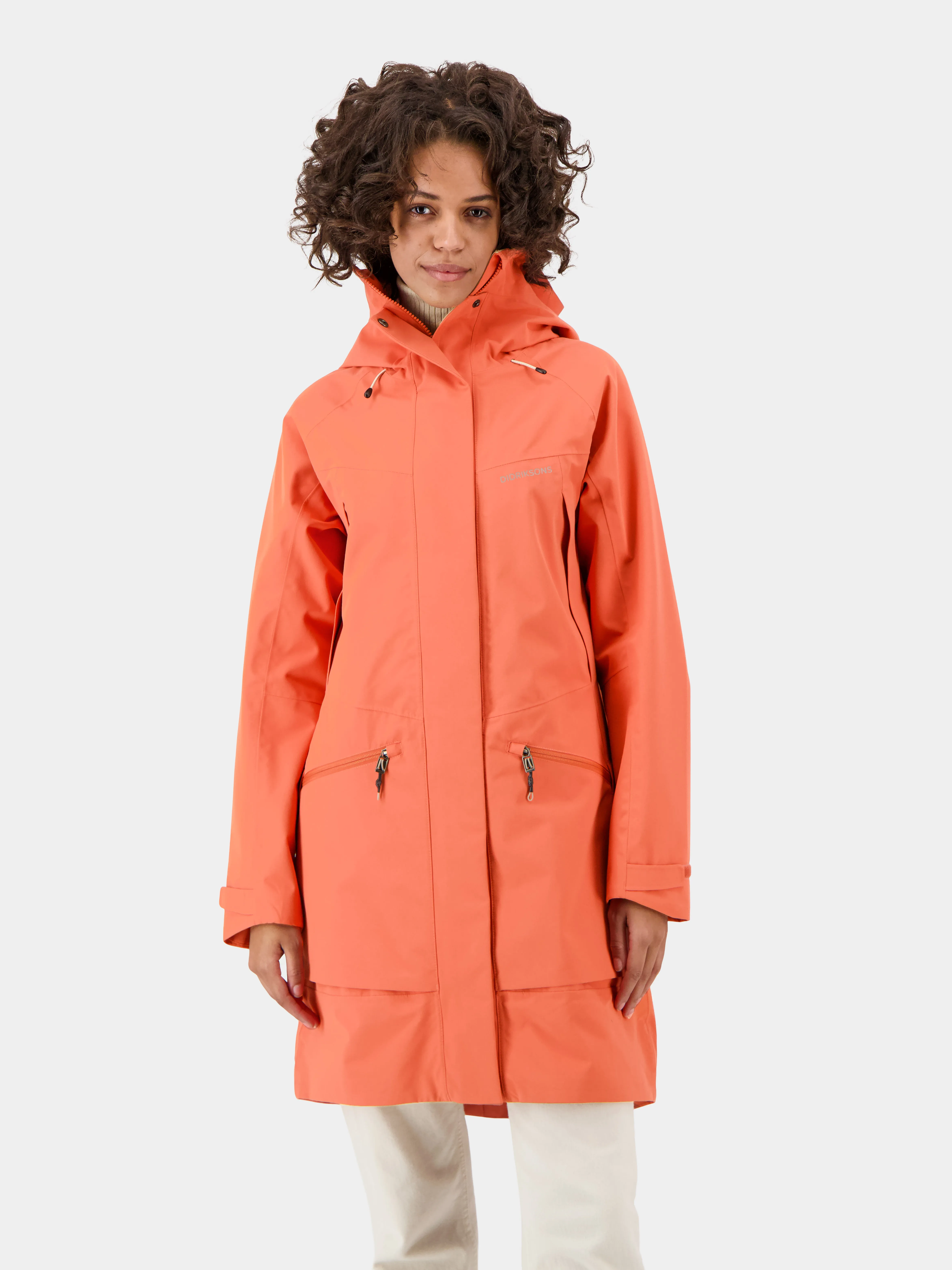 Didriksons Women&#x27;s Ilma Parka 7 Brique Red | Buy Didriksons Women&#x27;s Ilma Parka 7 Brique Red here | Outnorth