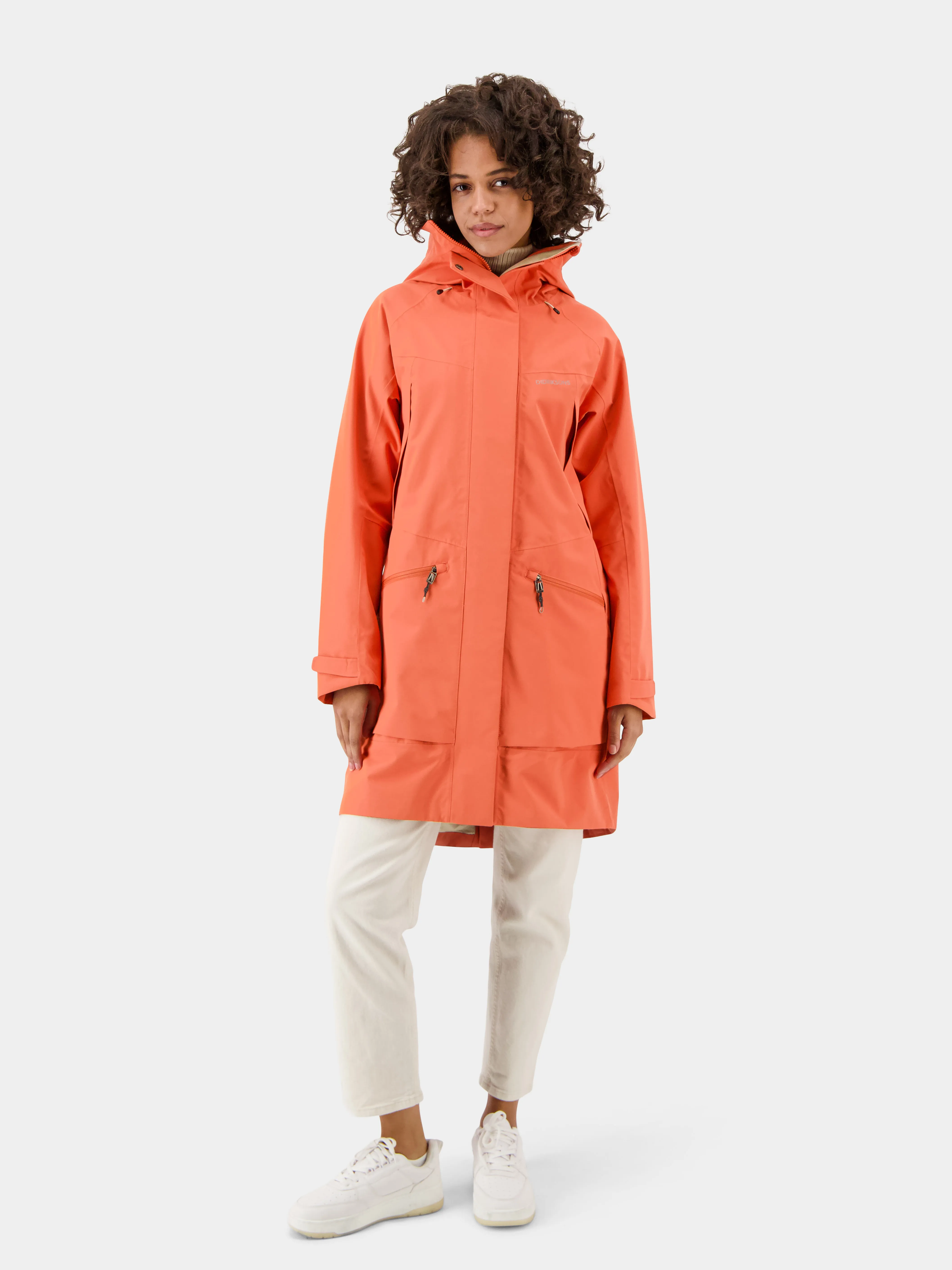 Didriksons Women&#x27;s Ilma Parka 7 Brique Red | Buy Didriksons Women&#x27;s Ilma Parka 7 Brique Red here | Outnorth