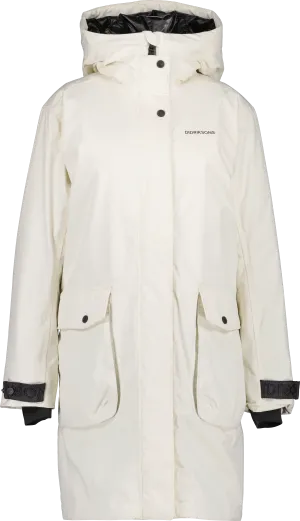 Didriksons Women&#x27;s Ilsa Parka White Foam | Buy Didriksons Women&#x27;s Ilsa Parka White Foam here | Outnorth