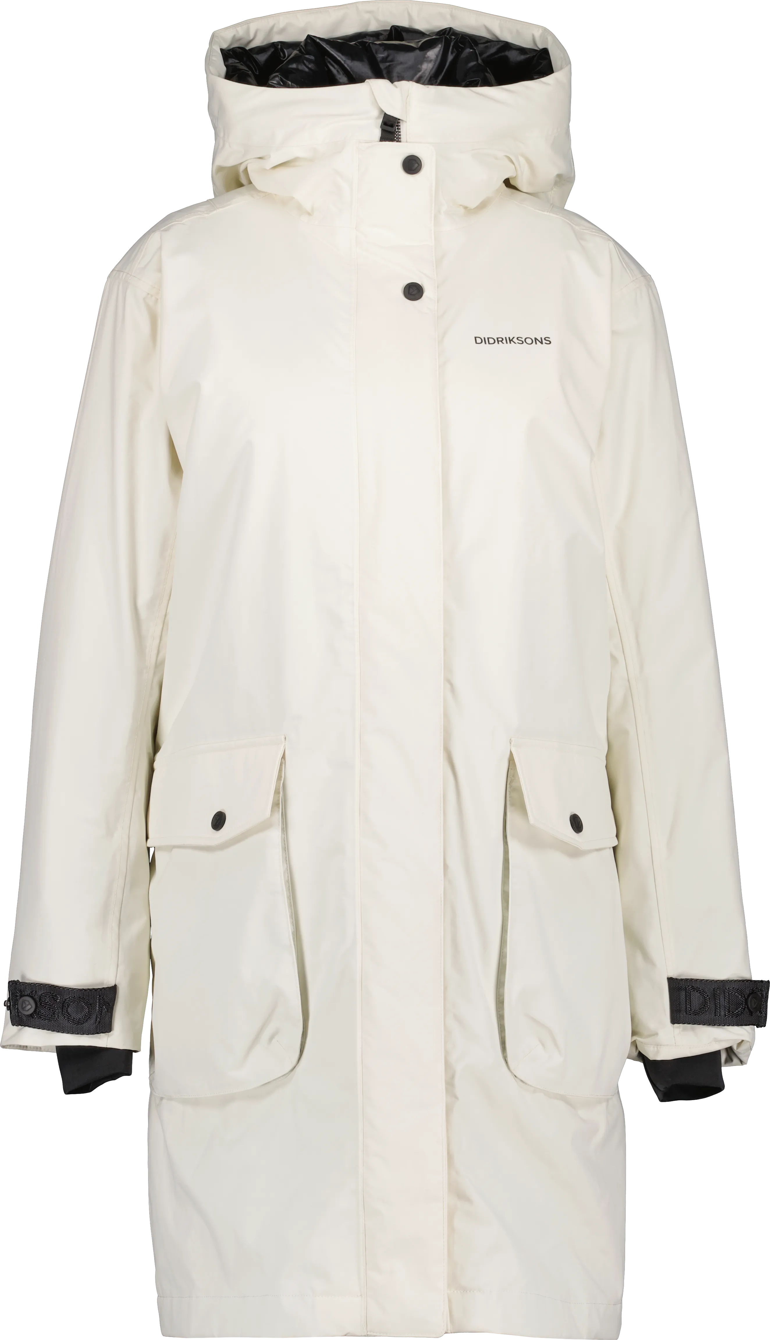 Didriksons Women&#x27;s Ilsa Parka White Foam | Buy Didriksons Women&#x27;s Ilsa Parka White Foam here | Outnorth
