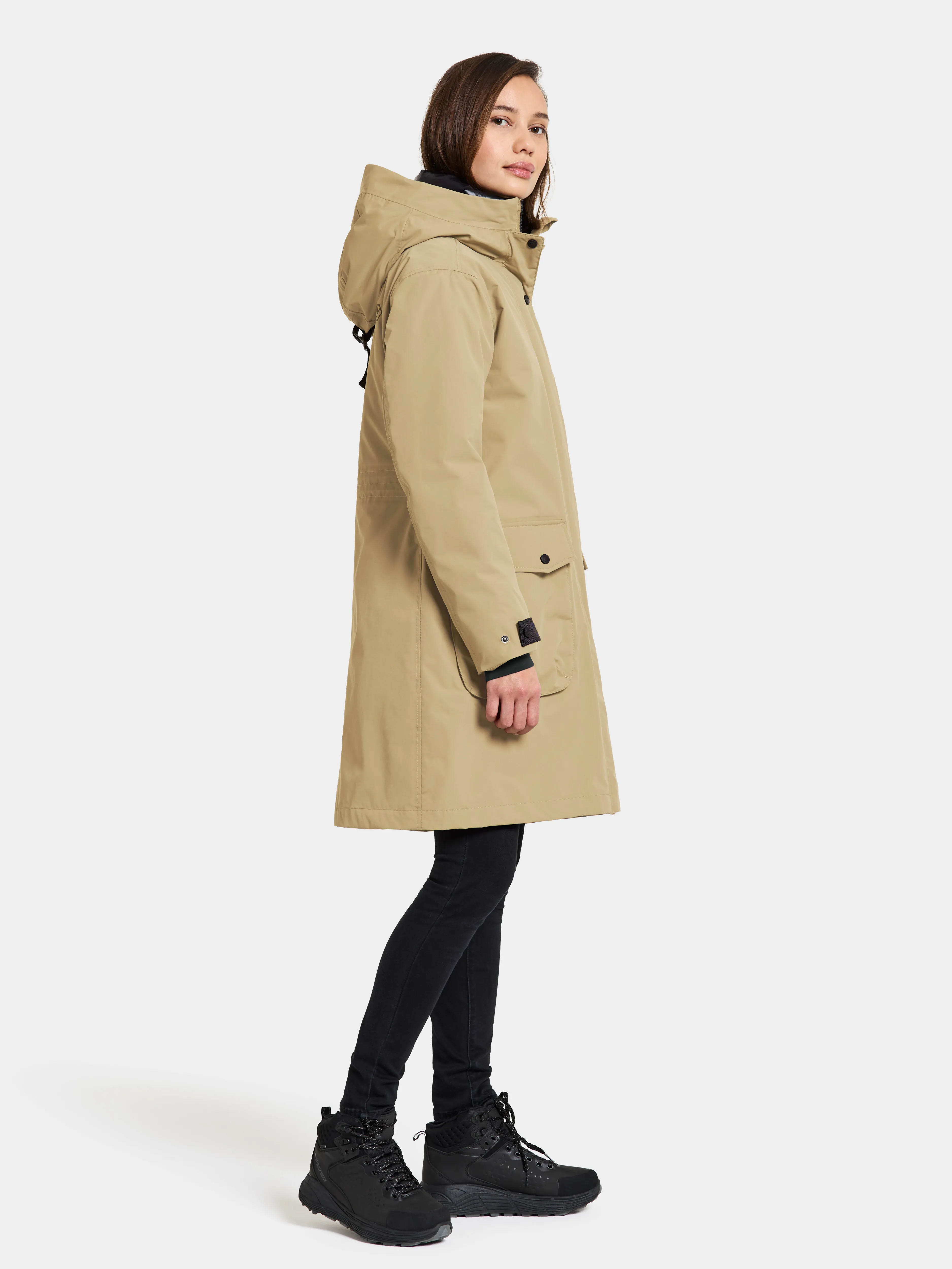 Didriksons Women&#x27;s Ilsa Parka Wood | Buy Didriksons Women&#x27;s Ilsa Parka Wood here | Outnorth