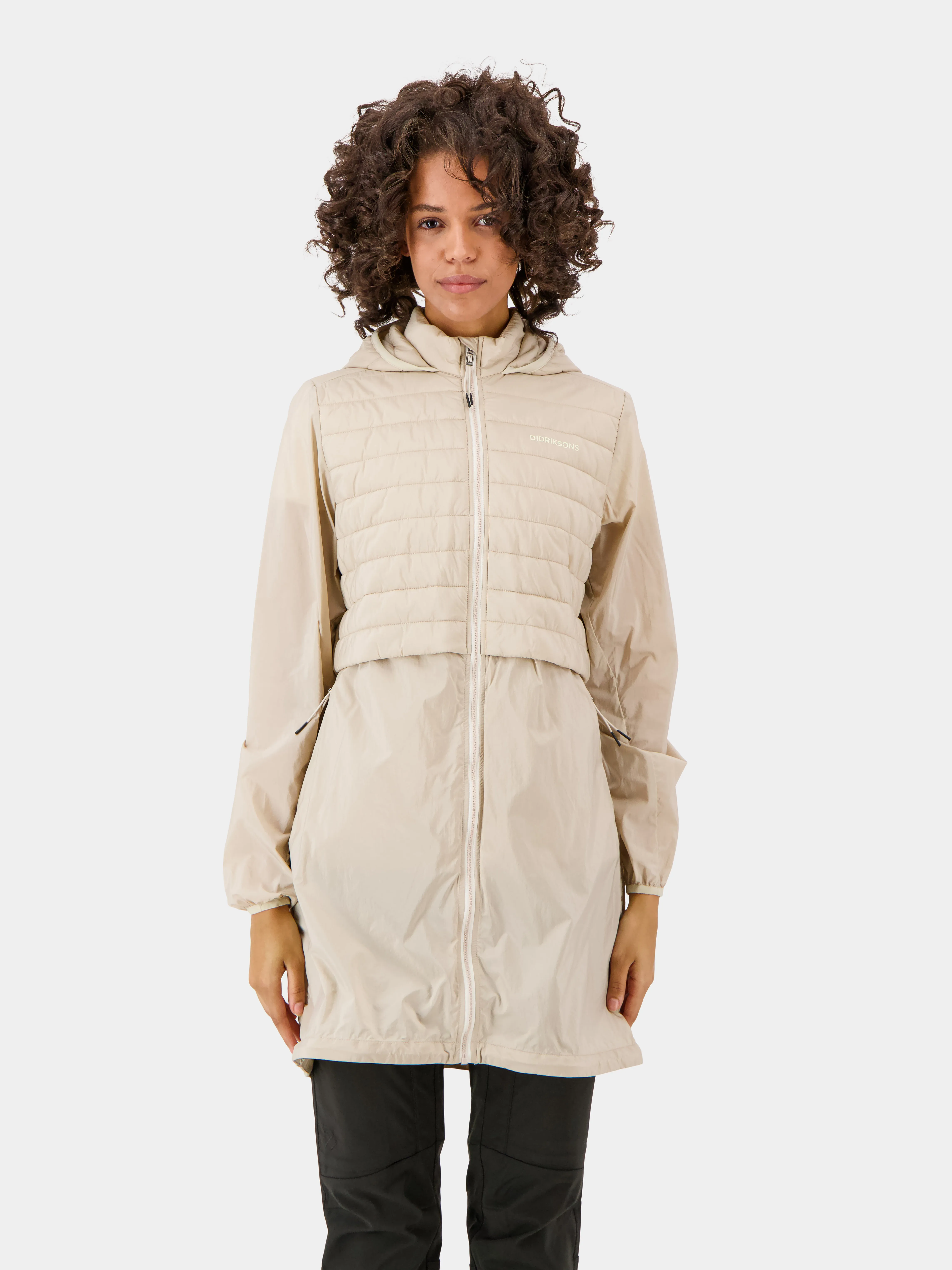 Didriksons Women&#x27;s Isabella Parka 2 Clay Beige | Buy Didriksons Women&#x27;s Isabella Parka 2 Clay Beige here | Outnorth