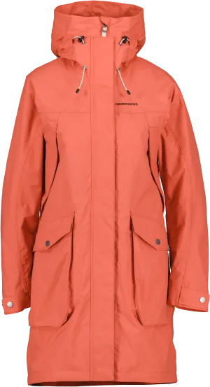 Didriksons Women&#x27;s Thelma Parka 10 Brique Red | Buy Didriksons Women&#x27;s Thelma Parka 10 Brique Red here | Outnorth