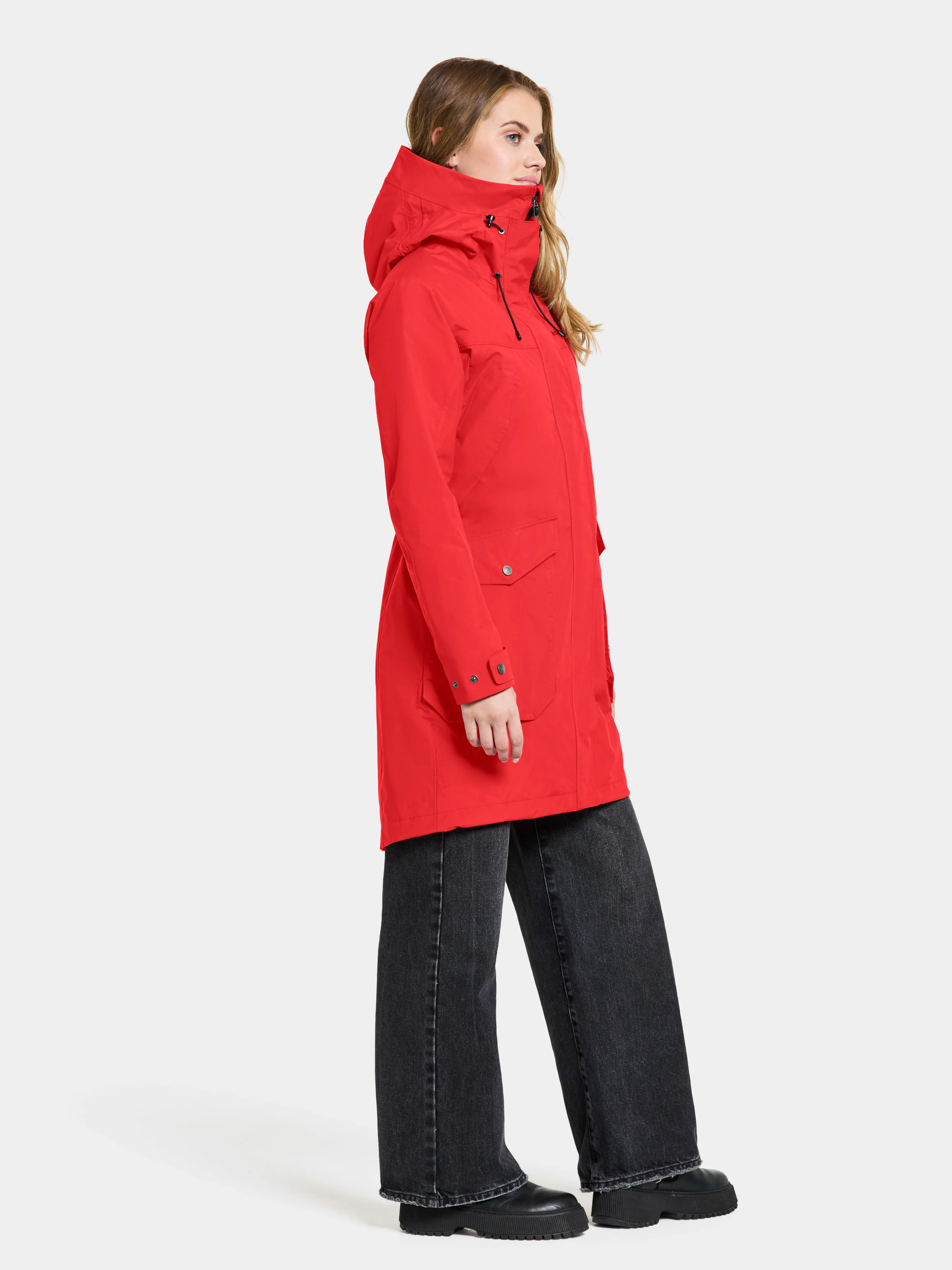 Didriksons Women&#x27;s Thelma Parka 10 Pomme Red | Buy Didriksons Women&#x27;s Thelma Parka 10 Pomme Red here | Outnorth