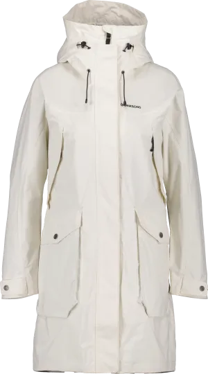 Didriksons Women&#x27;s Thelma Parka 10 White Foam | Buy Didriksons Women&#x27;s Thelma Parka 10 White Foam here | Outnorth