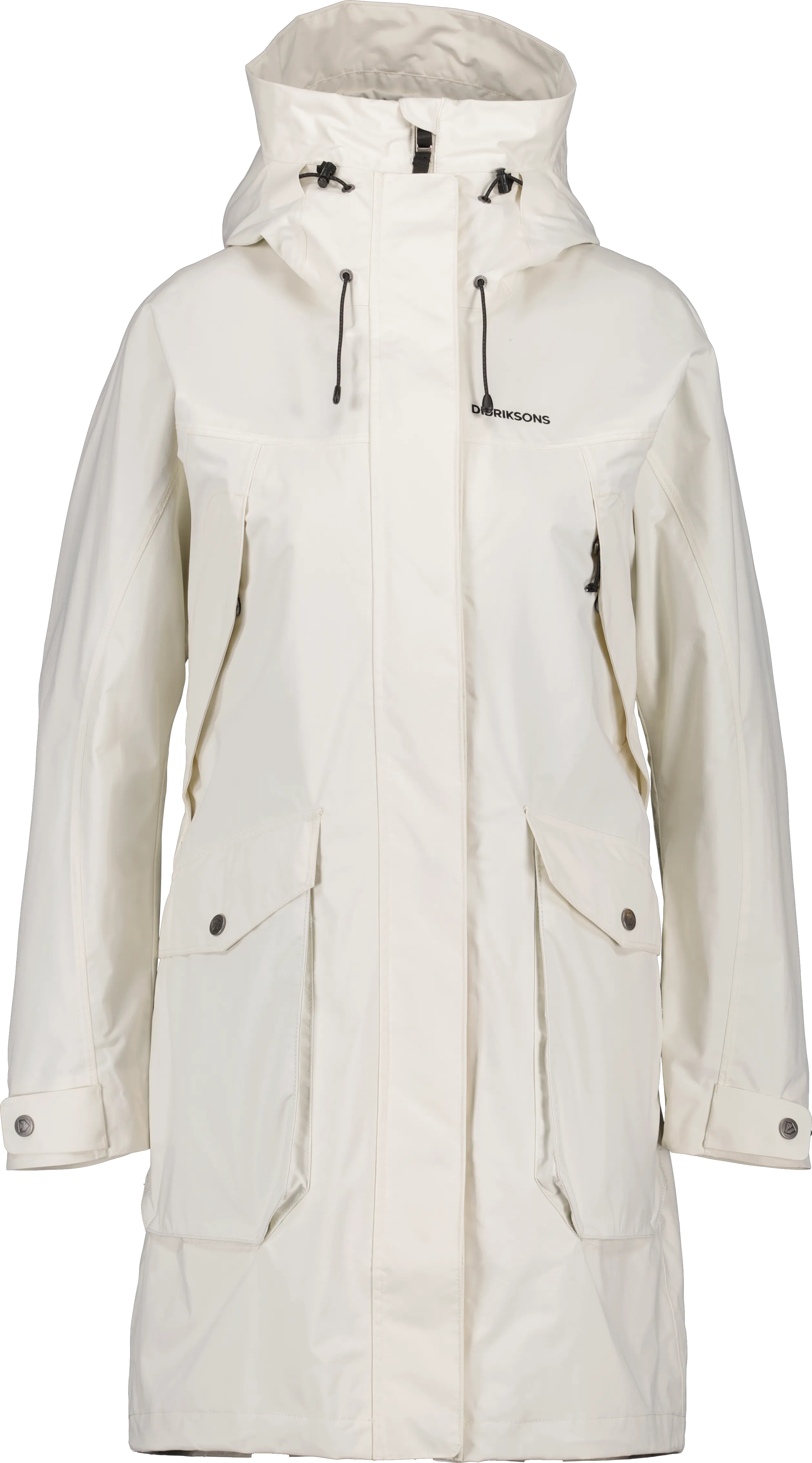 Didriksons Women&#x27;s Thelma Parka 10 White Foam | Buy Didriksons Women&#x27;s Thelma Parka 10 White Foam here | Outnorth