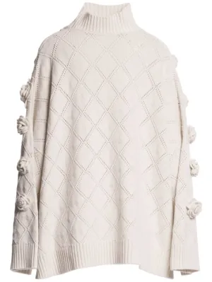 Elie Saab   Wool &amp; cashmere turtleneck sweater 