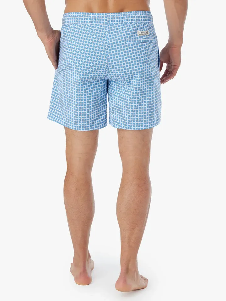 Fair Harbor Bayberry Trunk-Blue Tiles
