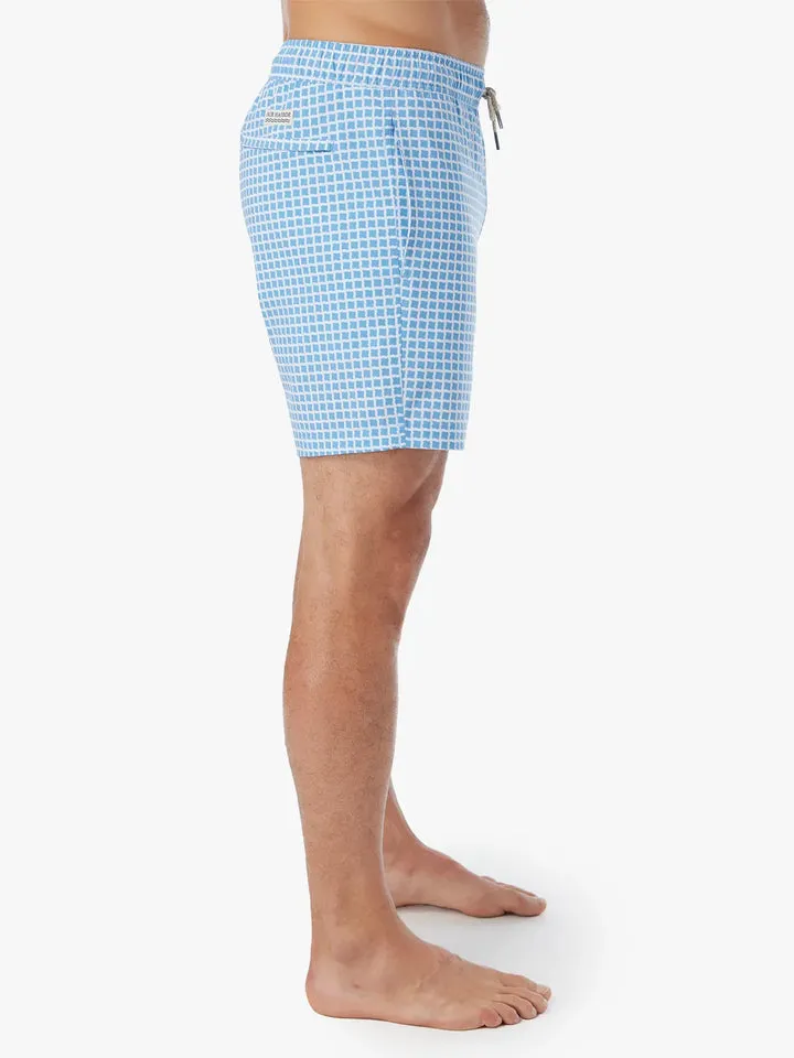 Fair Harbor Bayberry Trunk-Blue Tiles