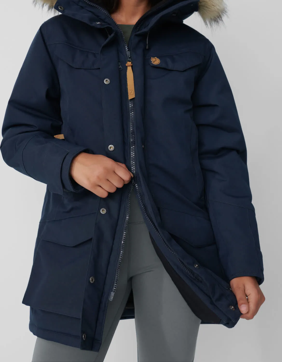 Fjällräven Women&#x27;s Nuuk Parka Dark Navy | Buy Fjällräven Women&#x27;s Nuuk Parka Dark Navy here | Outnorth