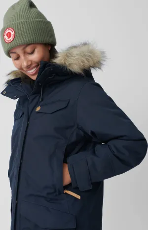 Fjällräven Women&#x27;s Nuuk Parka Dark Navy | Buy Fjällräven Women&#x27;s Nuuk Parka Dark Navy here | Outnorth