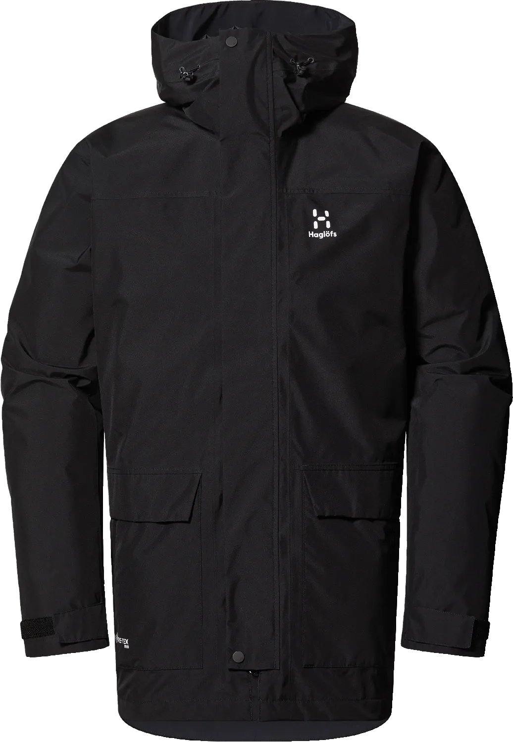 Haglöfs Men&#x27;s Asp 3-in-1 GORE-TEX Parka True Black | Buy Haglöfs Men&#x27;s Asp 3-in-1 GORE-TEX Parka True Black here | Outnorth