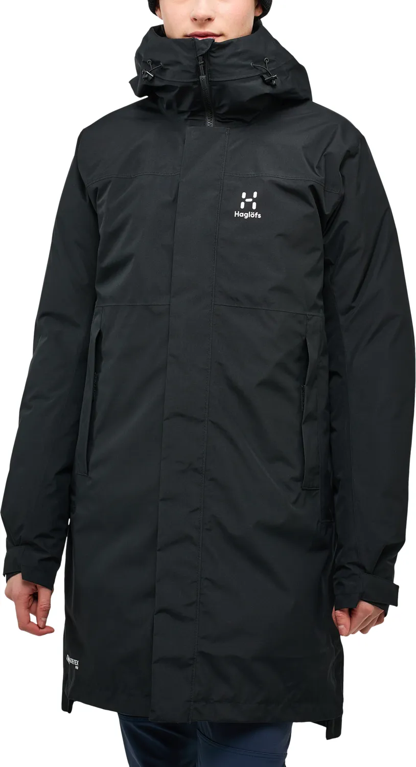Haglöfs Women&#x27;s Asp 3-in-1 GORE-TEX Parka True Black | Buy Haglöfs Women&#x27;s Asp 3-in-1 GORE-TEX Parka True Black here | Outnorth