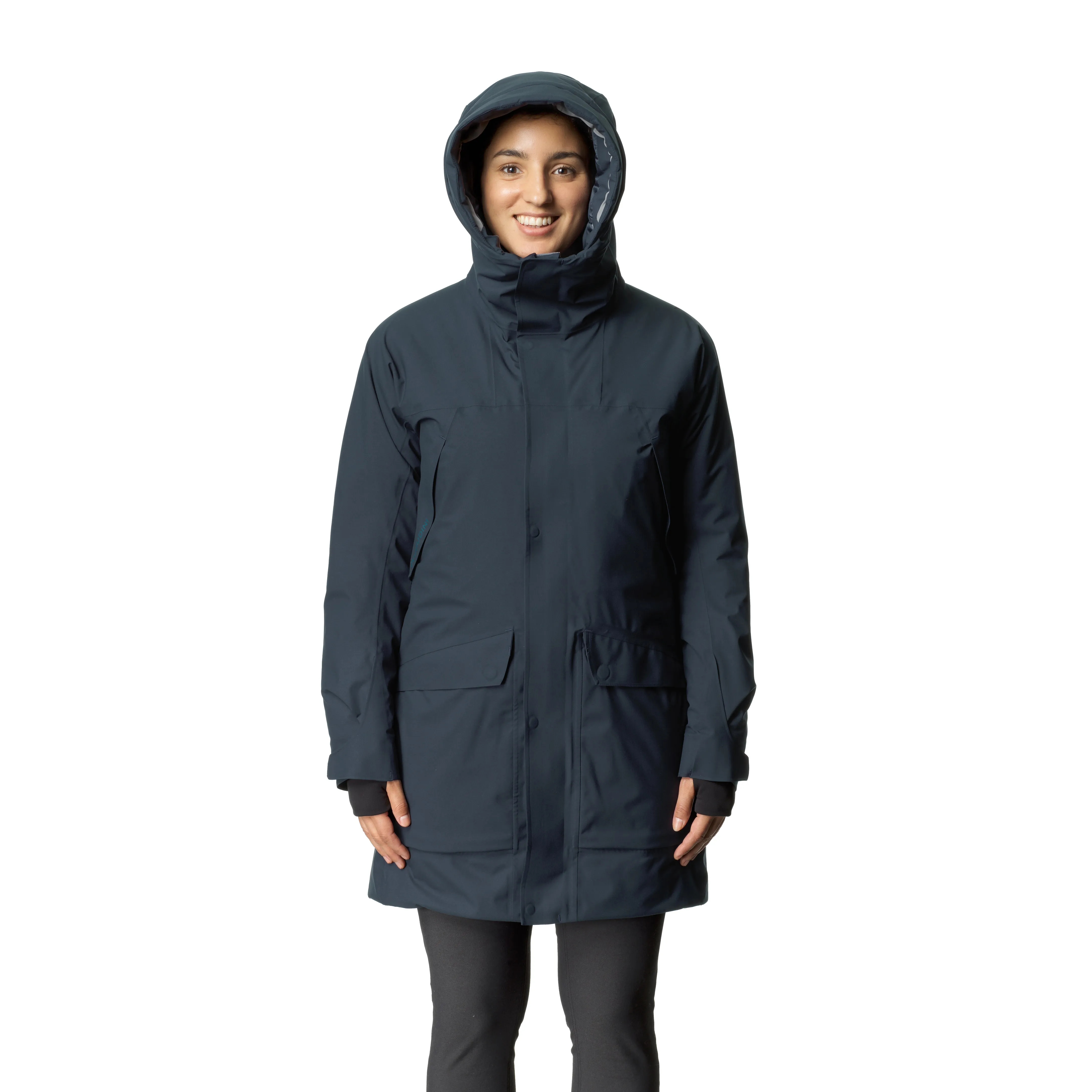 Houdini Women&#x27;s Fall In Parka Blue Illusion | Buy Houdini Women&#x27;s Fall In Parka Blue Illusion here | Outnorth