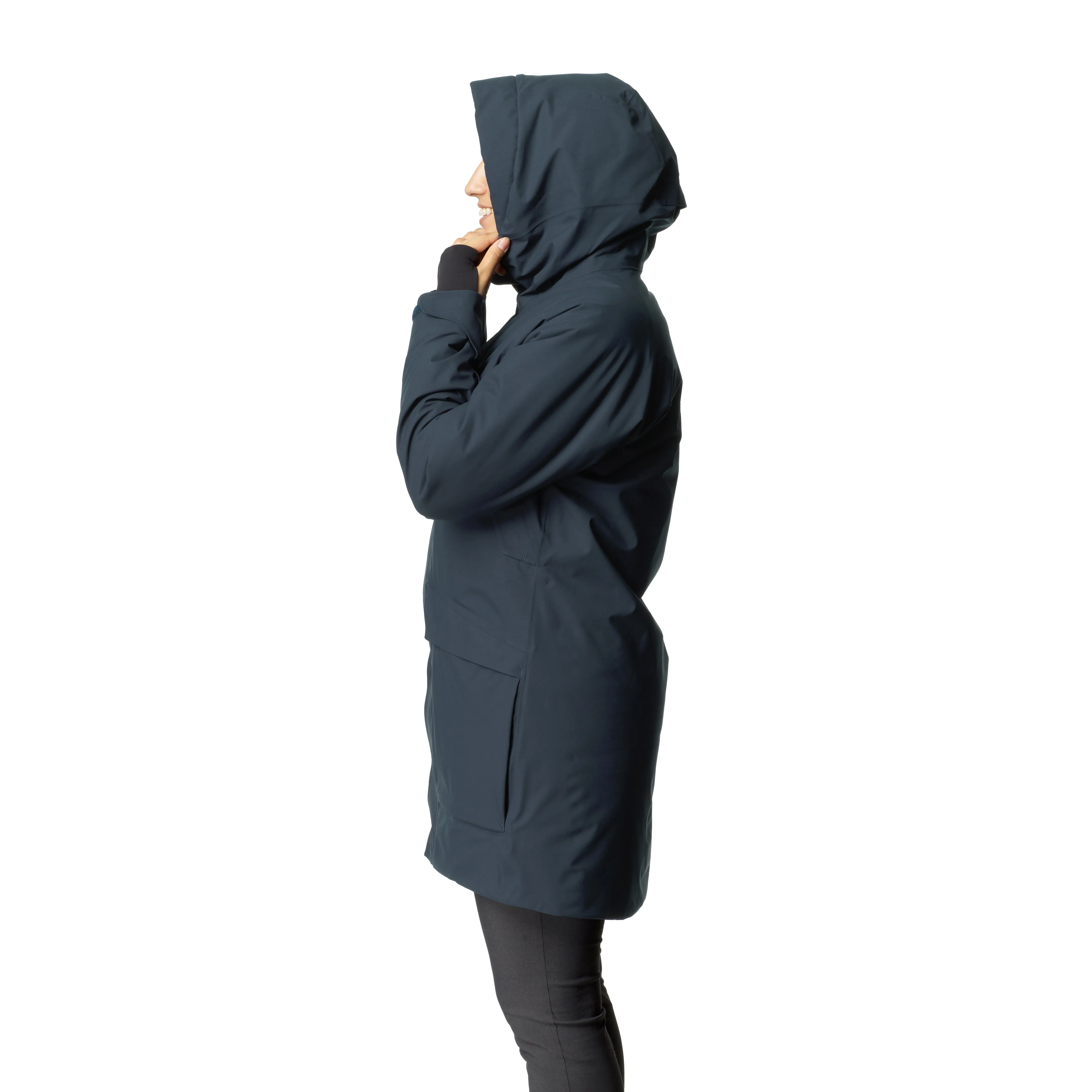 Houdini Women&#x27;s Fall In Parka Blue Illusion | Buy Houdini Women&#x27;s Fall In Parka Blue Illusion here | Outnorth