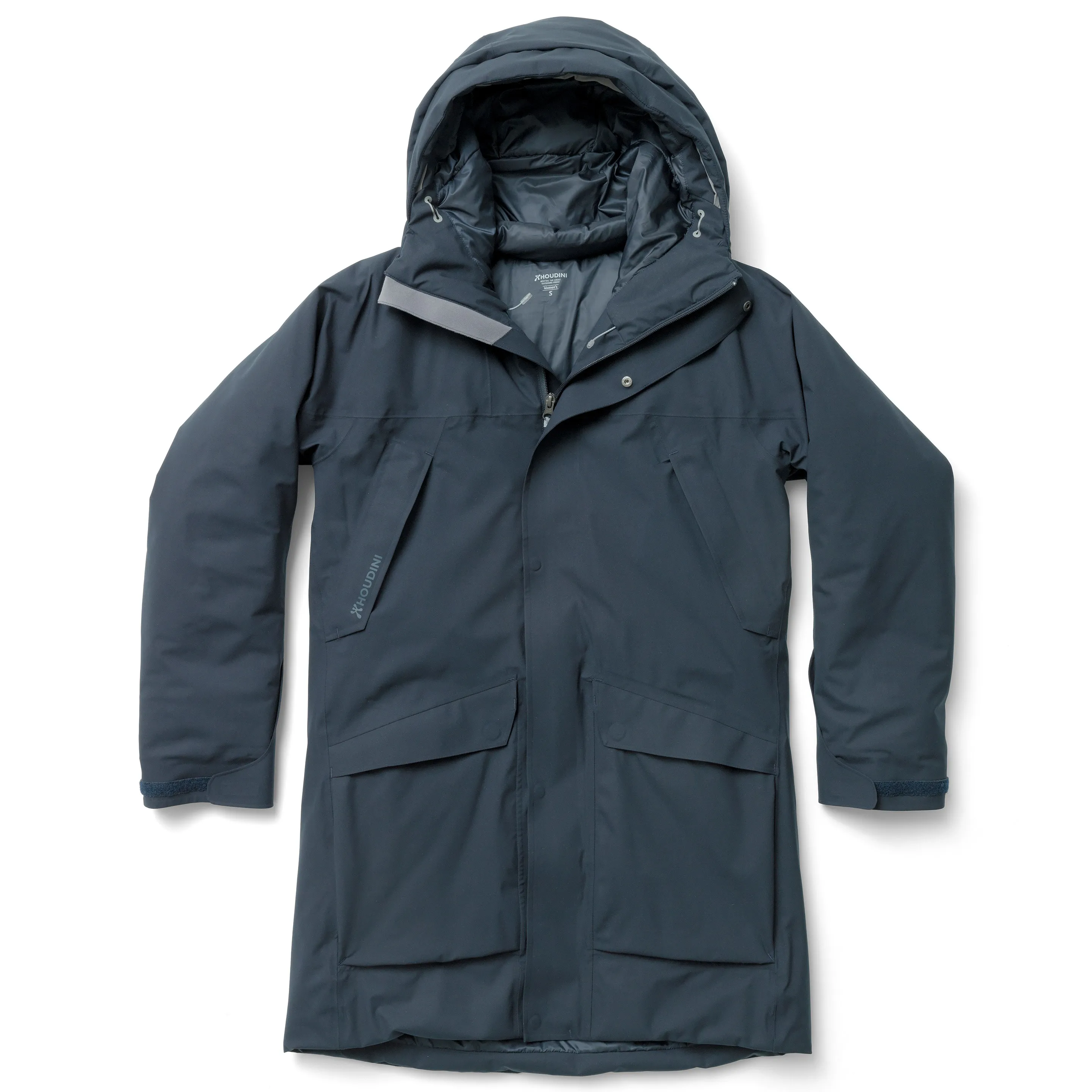 Houdini Women&#x27;s Fall In Parka Blue Illusion | Buy Houdini Women&#x27;s Fall In Parka Blue Illusion here | Outnorth