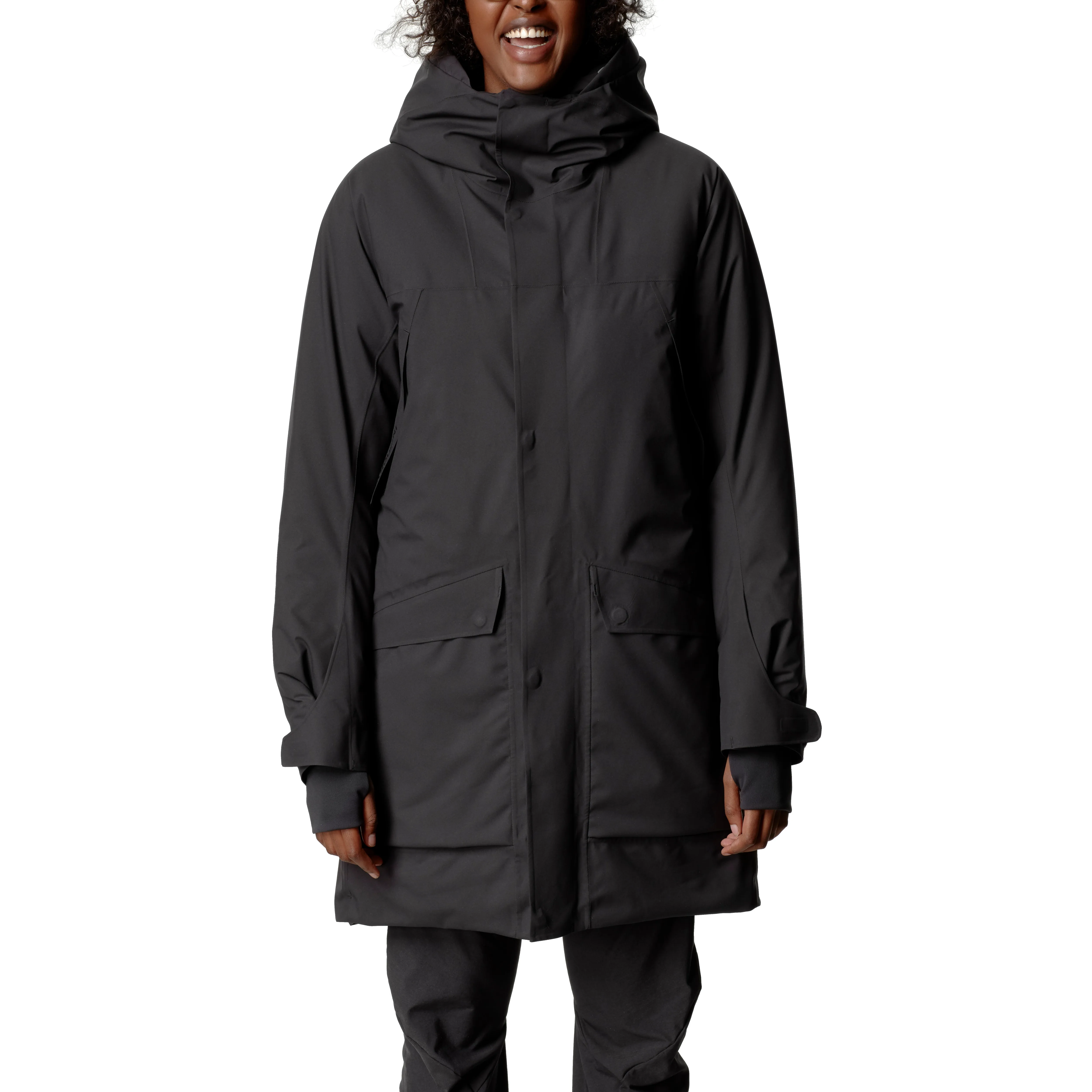 Houdini Women&#x27;s Fall In Parka True Black | Buy Houdini Women&#x27;s Fall In Parka True Black here | Outnorth