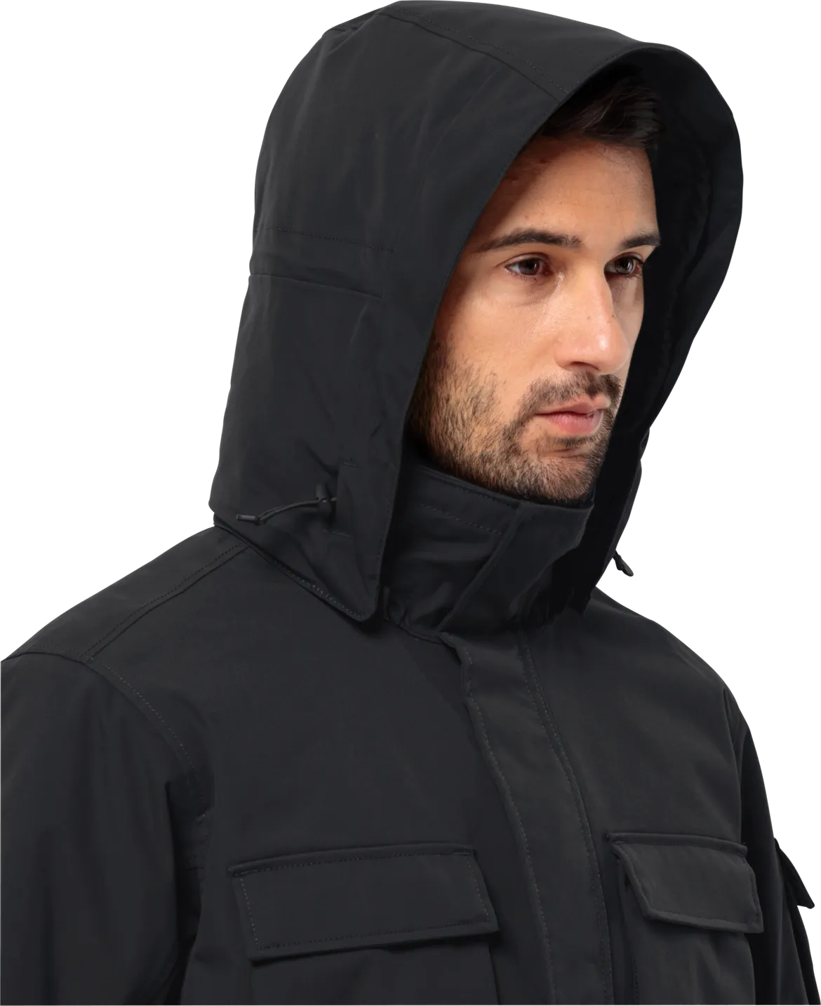 Jack Wolfskin Men&#x27;s Glacier Canyon Parka Black | Buy Jack Wolfskin Men&#x27;s Glacier Canyon Parka Black here | Outnorth