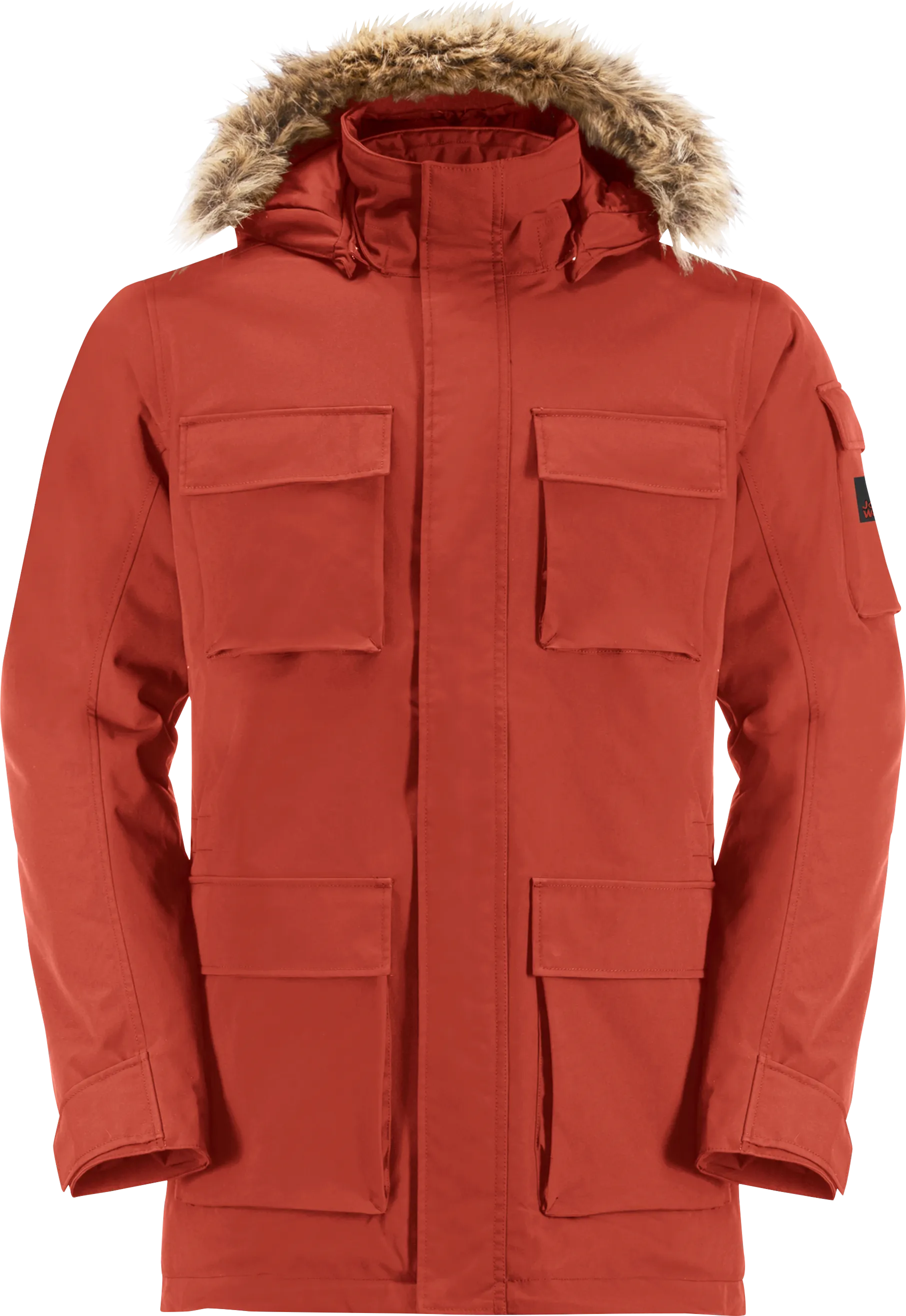 Jack Wolfskin Men&#x27;s Glacier Canyon Parka Intense Rust | Buy Jack Wolfskin Men&#x27;s Glacier Canyon Parka Intense Rust here | Outnorth