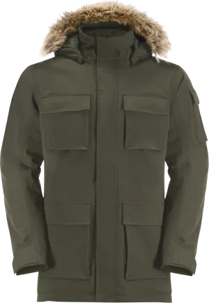 Jack Wolfskin Men&#x27;s Glacier Canyon Parka Island Moss | Buy Jack Wolfskin Men&#x27;s Glacier Canyon Parka Island Moss here | Outnorth