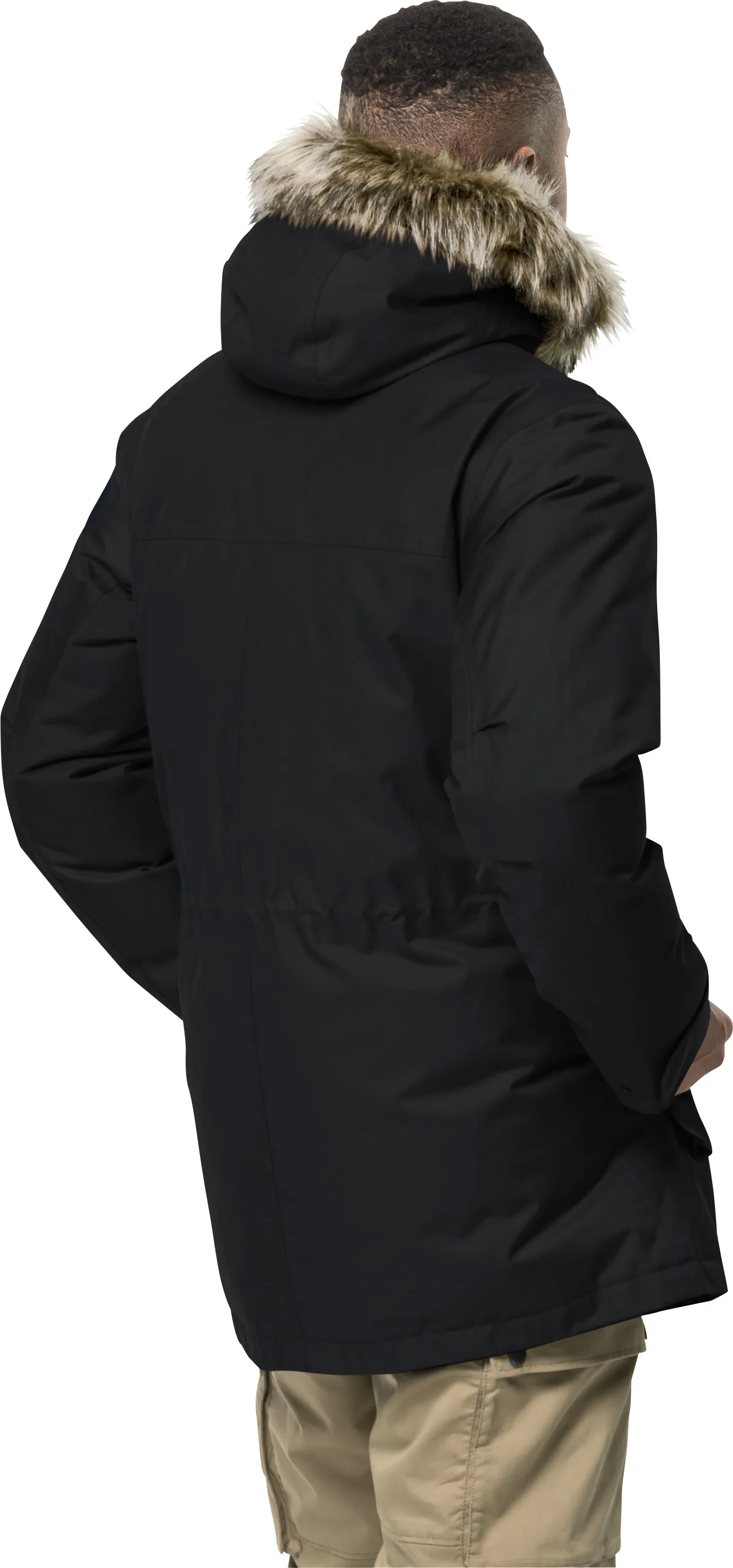 Jack Wolfskin Men&#x27;s Winterfrost Down Parka Black | Buy Jack Wolfskin Men&#x27;s Winterfrost Down Parka Black here | Outnorth