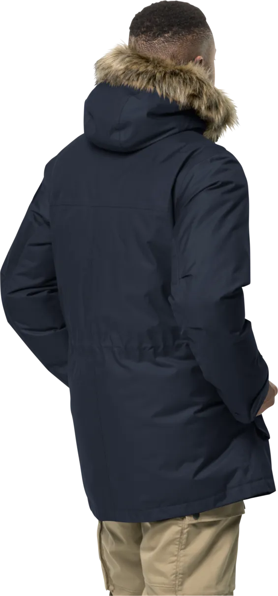 Jack Wolfskin Men&#x27;s Winterfrost Down Parka Night Blue | Buy Jack Wolfskin Men&#x27;s Winterfrost Down Parka Night Blue here | Outnorth