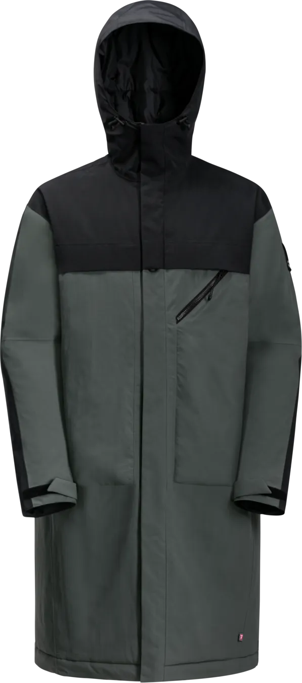 Jack Wolfskin Unisex Heumarkt 2-Layer Parka Slate Green | Buy Jack Wolfskin Unisex Heumarkt 2-Layer Parka Slate Green here | Outnorth
