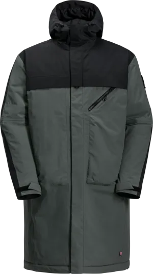 Jack Wolfskin Unisex Heumarkt 2-Layer Parka Slate Green | Buy Jack Wolfskin Unisex Heumarkt 2-Layer Parka Slate Green here | Outnorth