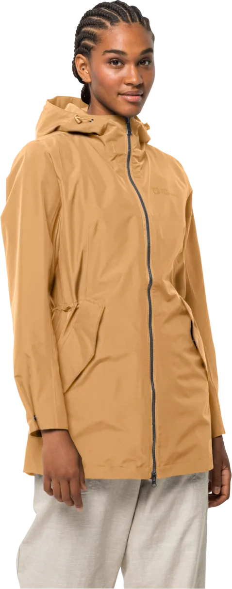 Jack Wolfskin Women&#x27;s Dakar Parka Honey Yellow | Buy Jack Wolfskin Women&#x27;s Dakar Parka Honey Yellow here | Outnorth