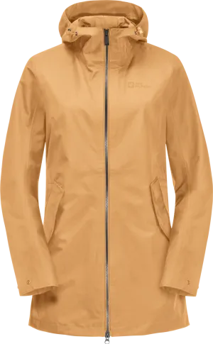 Jack Wolfskin Women&#x27;s Dakar Parka Honey Yellow | Buy Jack Wolfskin Women&#x27;s Dakar Parka Honey Yellow here | Outnorth