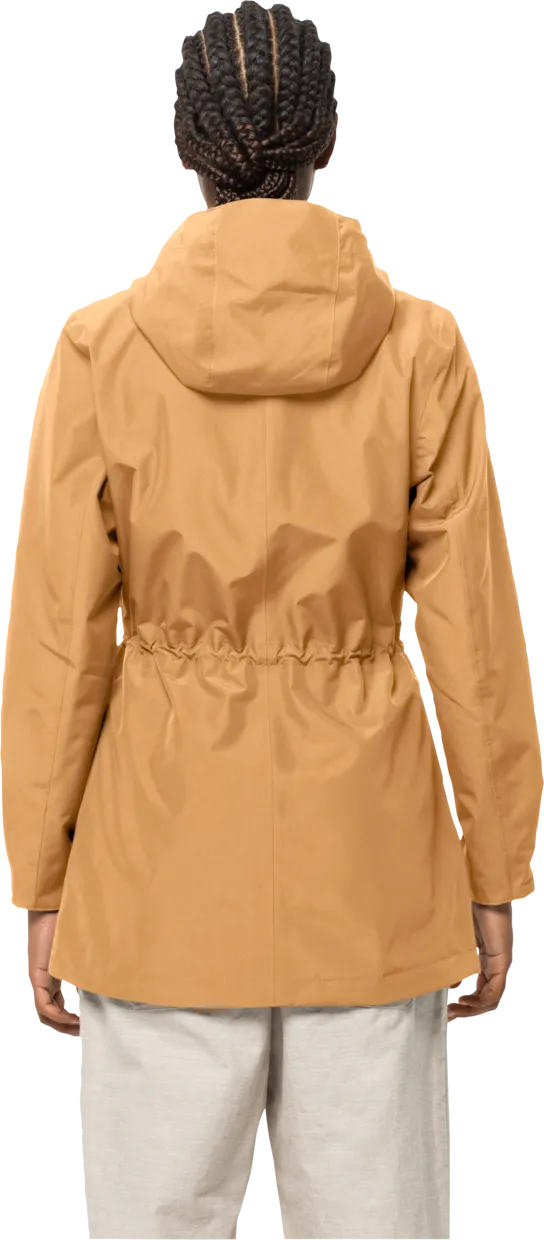 Jack Wolfskin Women&#x27;s Dakar Parka Honey Yellow | Buy Jack Wolfskin Women&#x27;s Dakar Parka Honey Yellow here | Outnorth