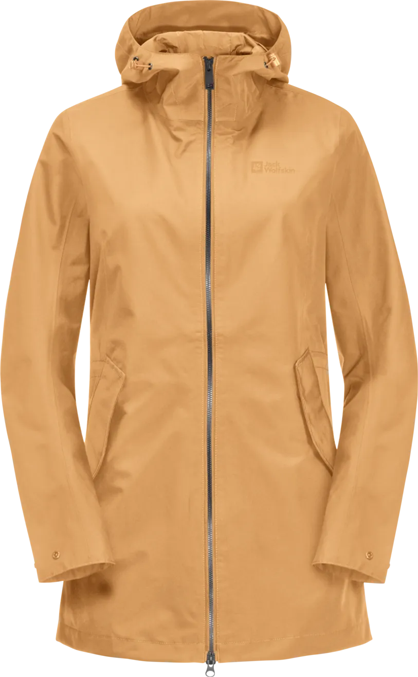 Jack Wolfskin Women&#x27;s Dakar Parka Honey Yellow | Buy Jack Wolfskin Women&#x27;s Dakar Parka Honey Yellow here | Outnorth
