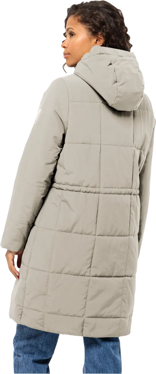 Jack Wolfskin Women&#x27;s White Frost Parka Dusty Grey | Buy Jack Wolfskin Women&#x27;s White Frost Parka Dusty Grey here | Outnorth